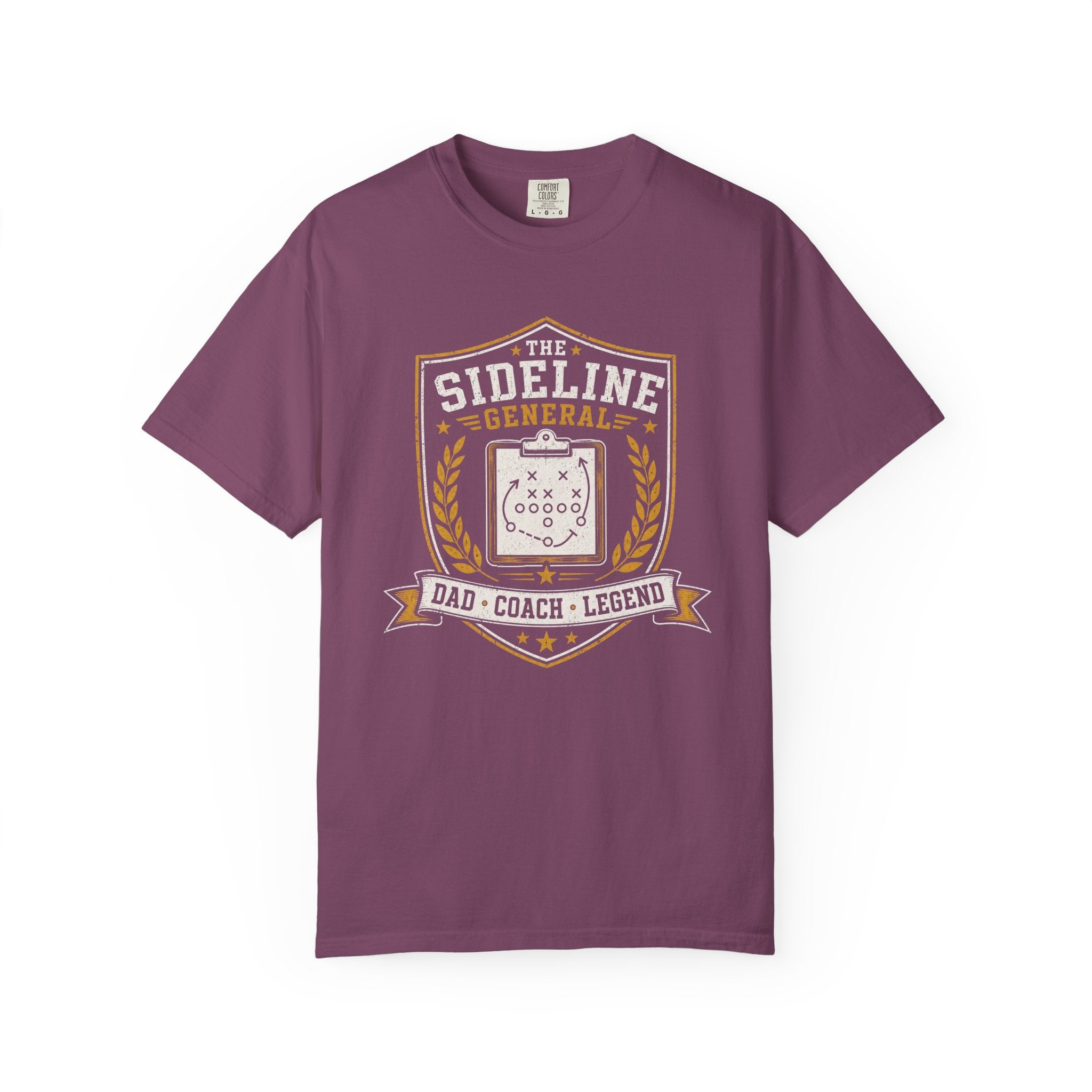 The Sideline General Dad, Coach, Legend T‑Shirt