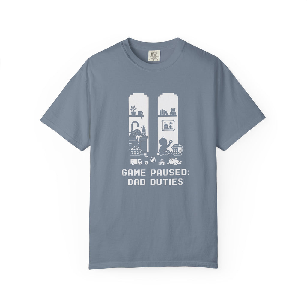 Game Paused Dad Duties T‑Shirt