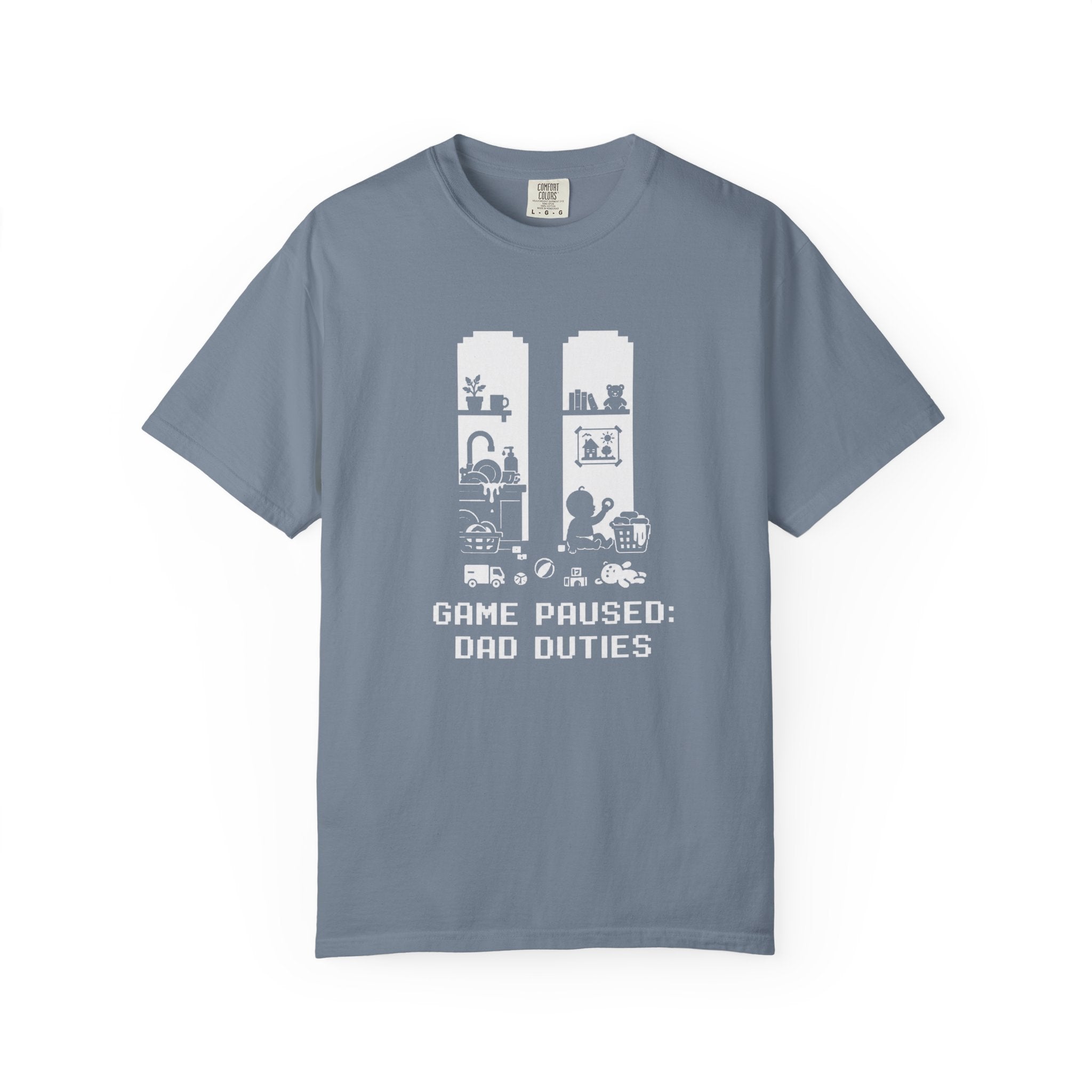 Game Paused Dad Duties T‑Shirt