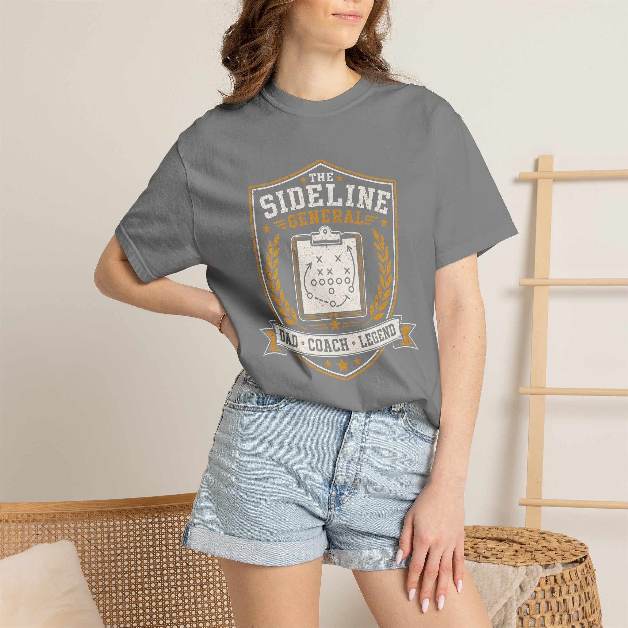 The Sideline General Dad, Coach, Legend T‑Shirt