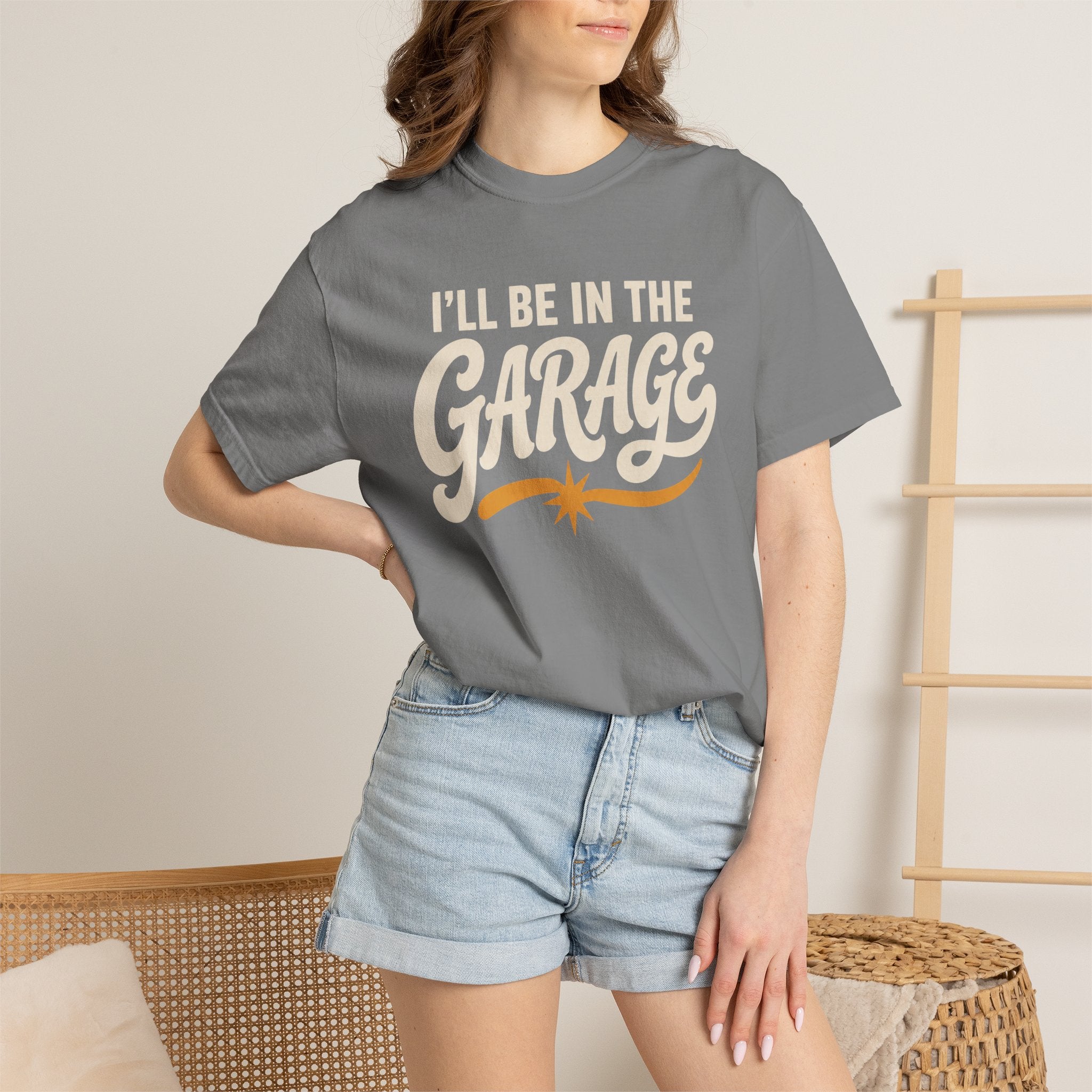 I'll Be In The Garage T‑Shirt