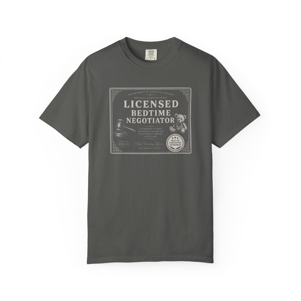 Licensed Bedtime Negotiator T‑Shirt