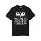 DAD Character Sheet T‑Shirt