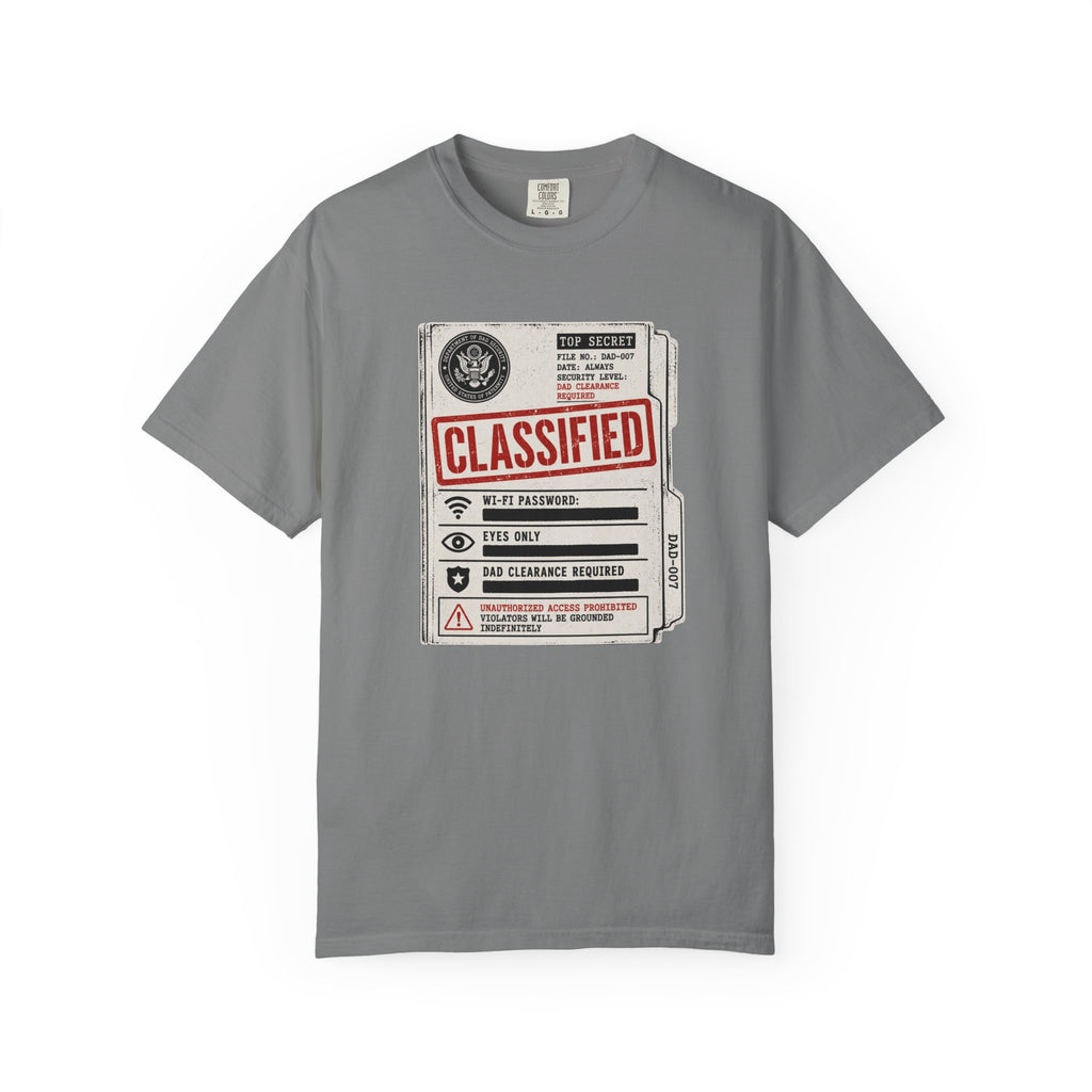 Dad Security Classified T‑Shirt