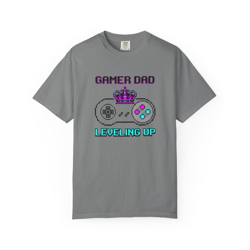 Gamer Dad Leveling Up T‑Shirt