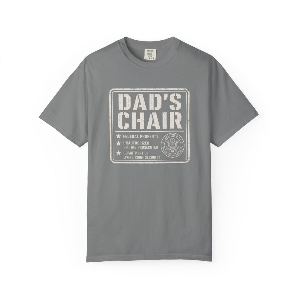 Dad's Chair Warning T‑Shirt