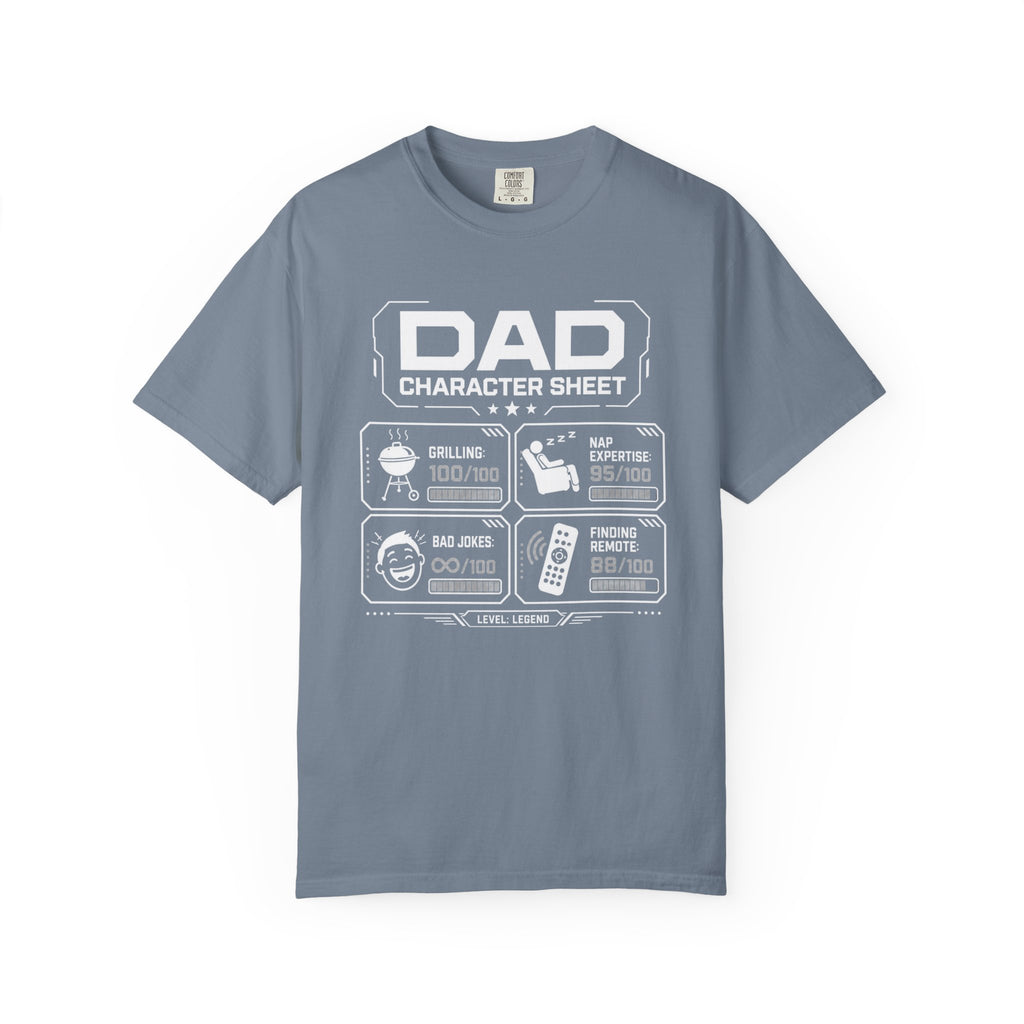 DAD Character Sheet T‑Shirt