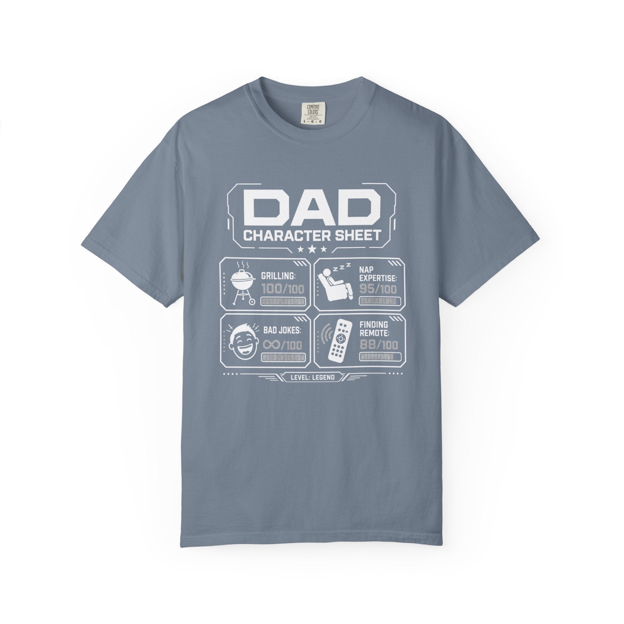 DAD Character Sheet T‑Shirt