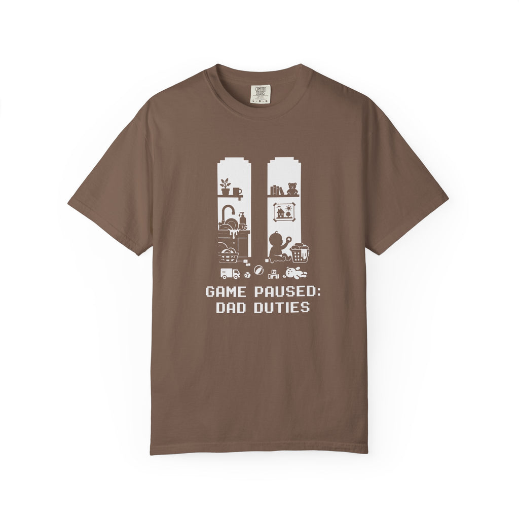 Game Paused Dad Duties T‑Shirt