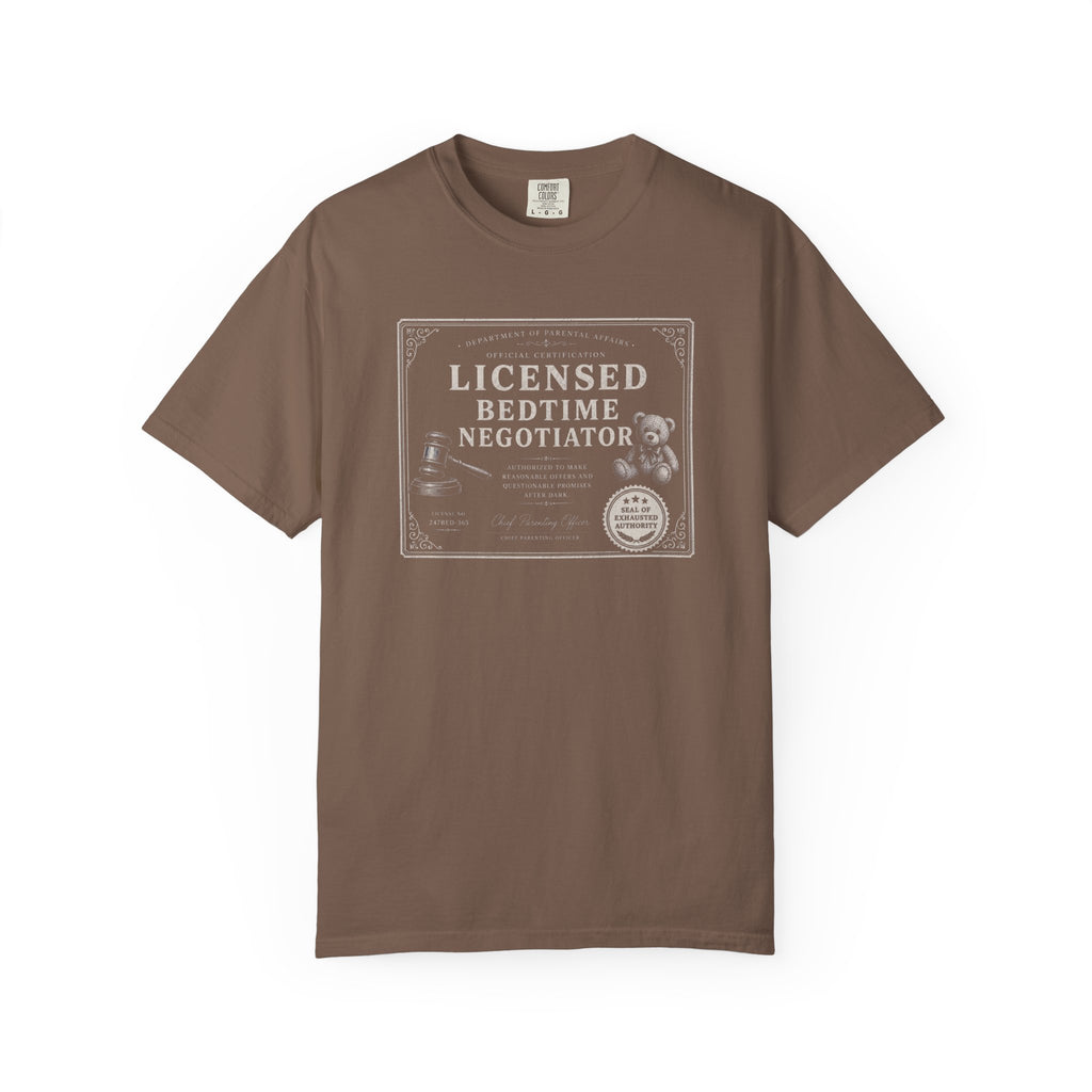 Licensed Bedtime Negotiator T‑Shirt