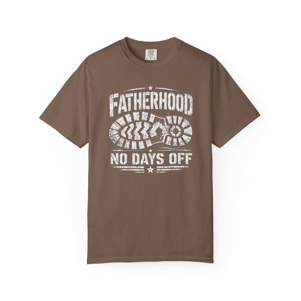 Fatherhood No Days Off T‑Shirt