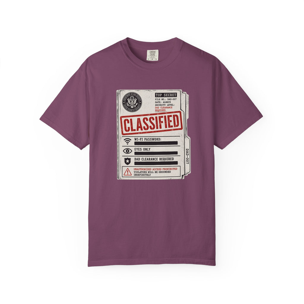 Dad Security Classified T‑Shirt