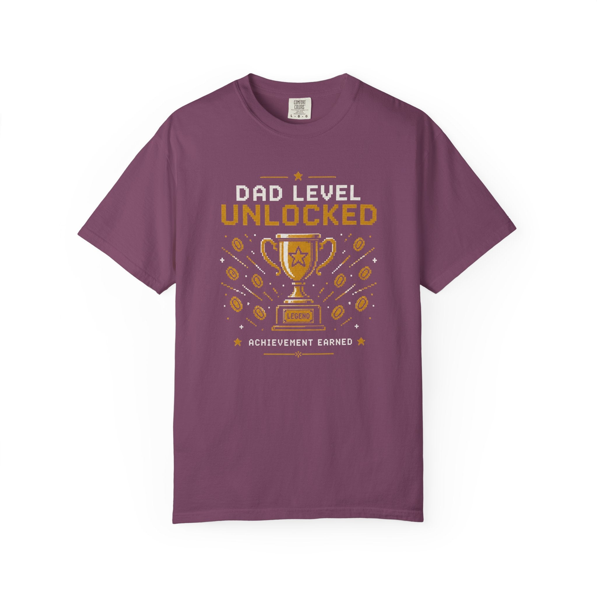 Dad Level Unlocked T‑Shirt