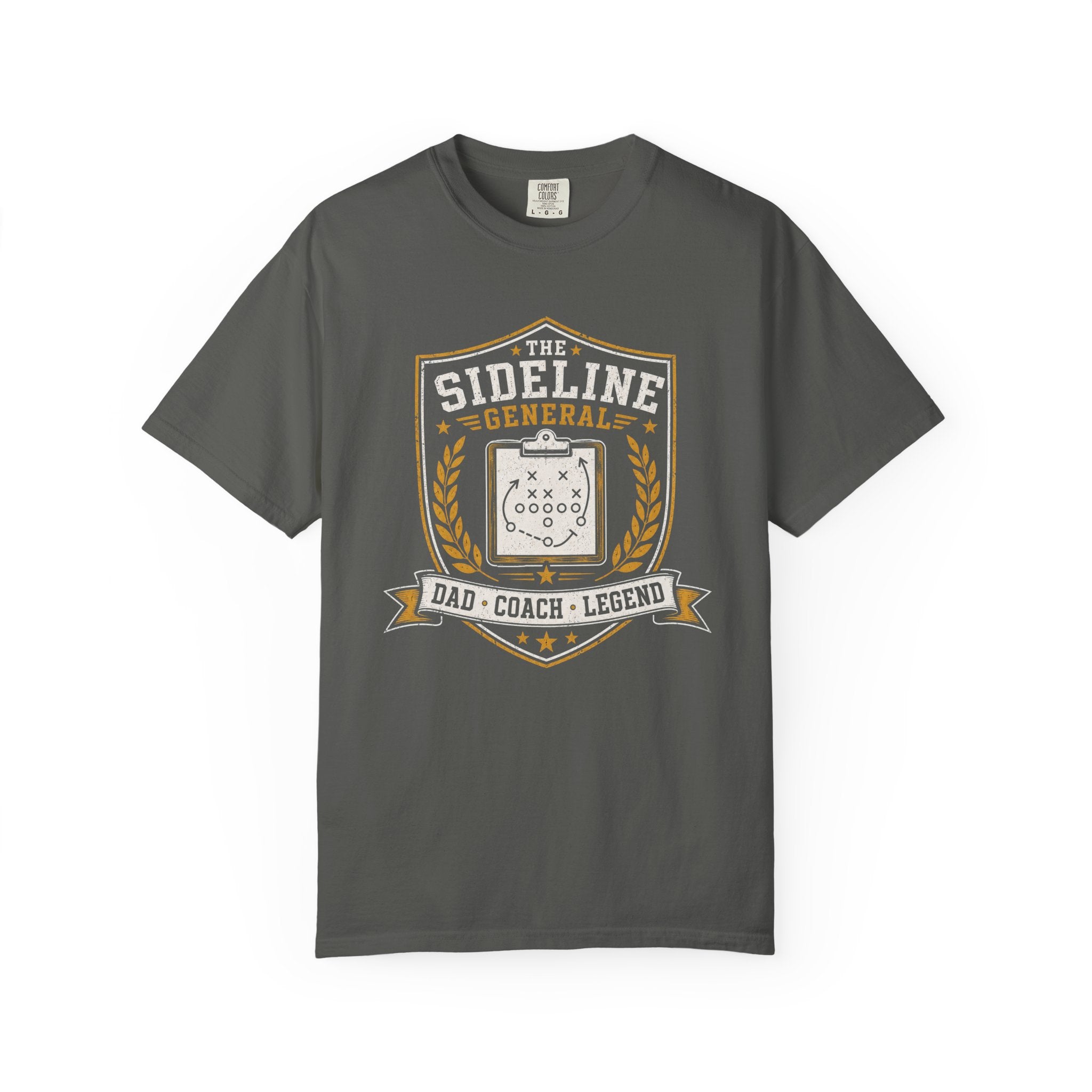 The Sideline General Dad, Coach, Legend T‑Shirt