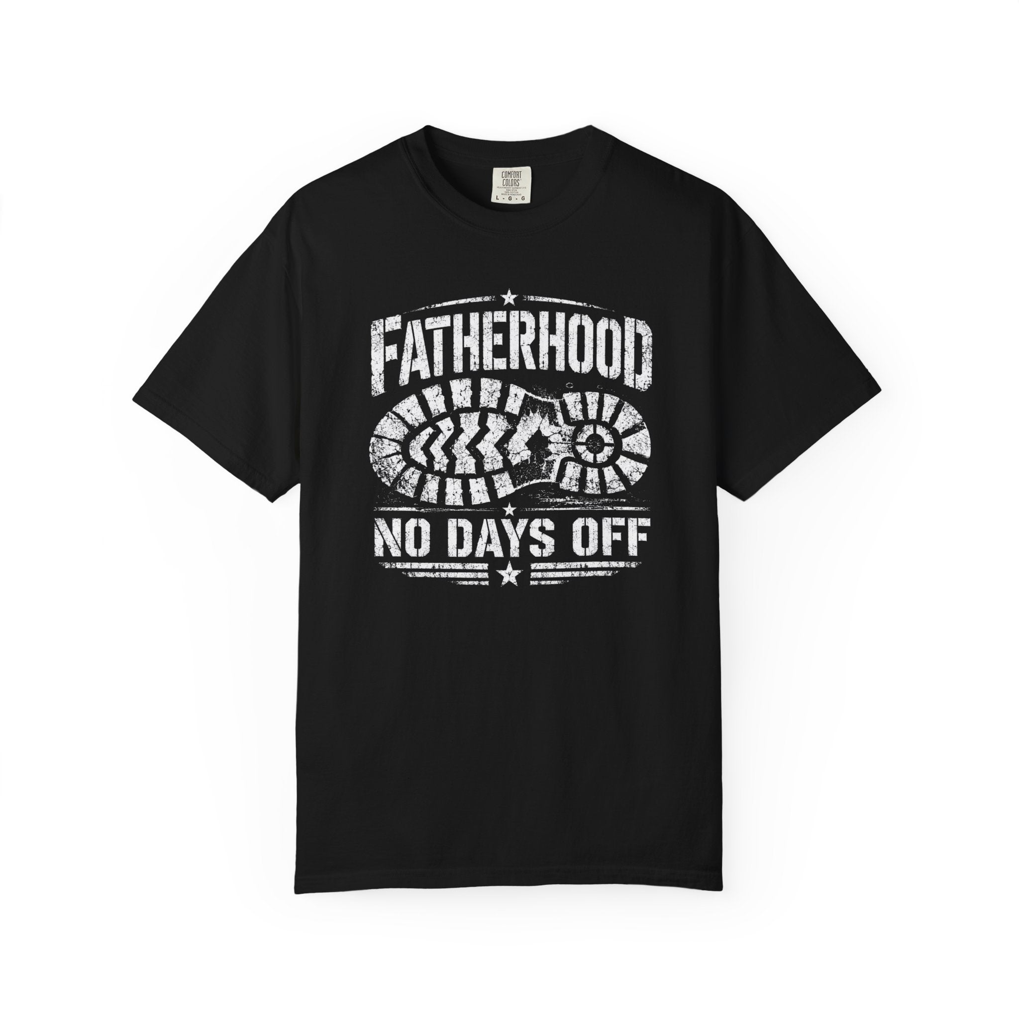 Fatherhood No Days Off T‑Shirt
