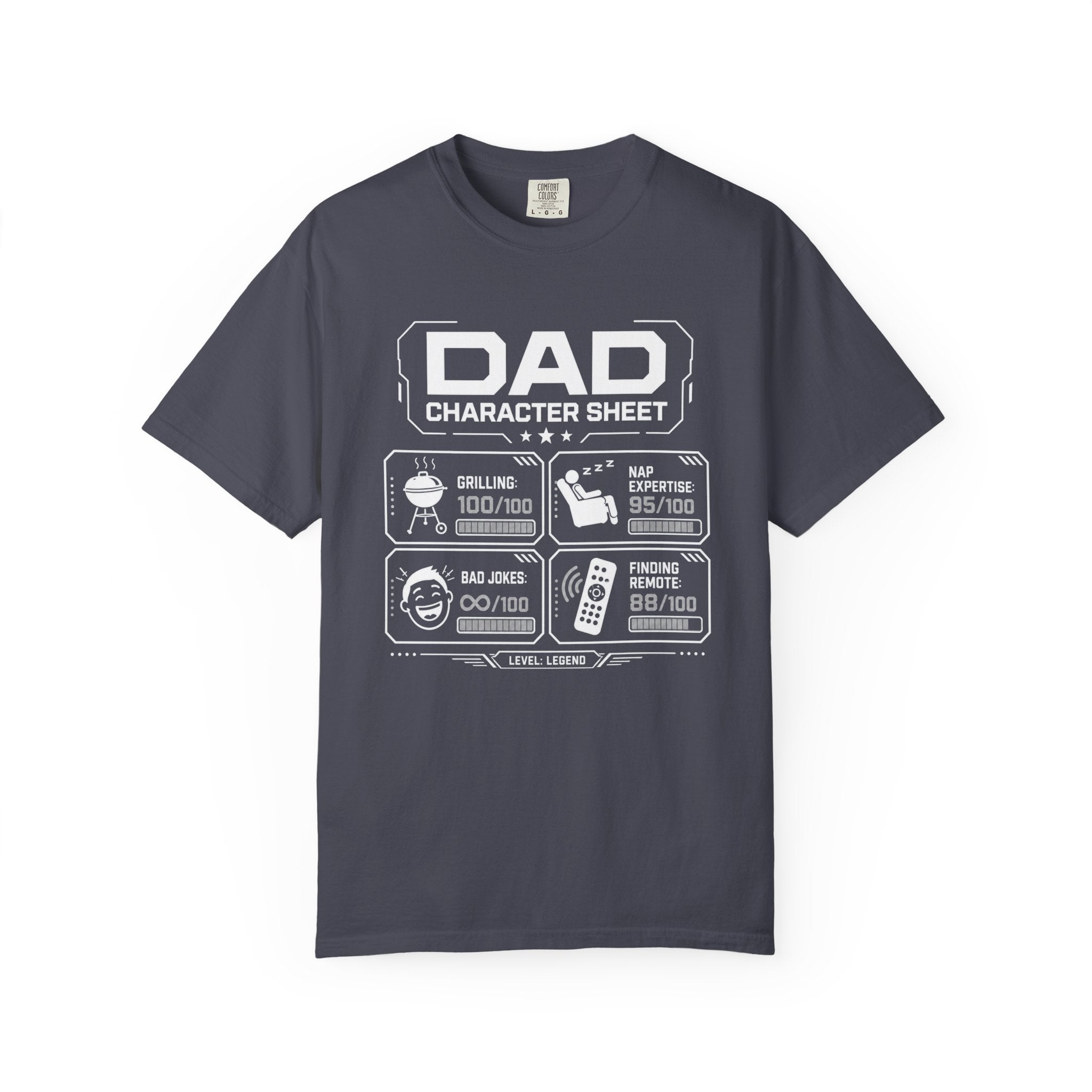 DAD Character Sheet T‑Shirt