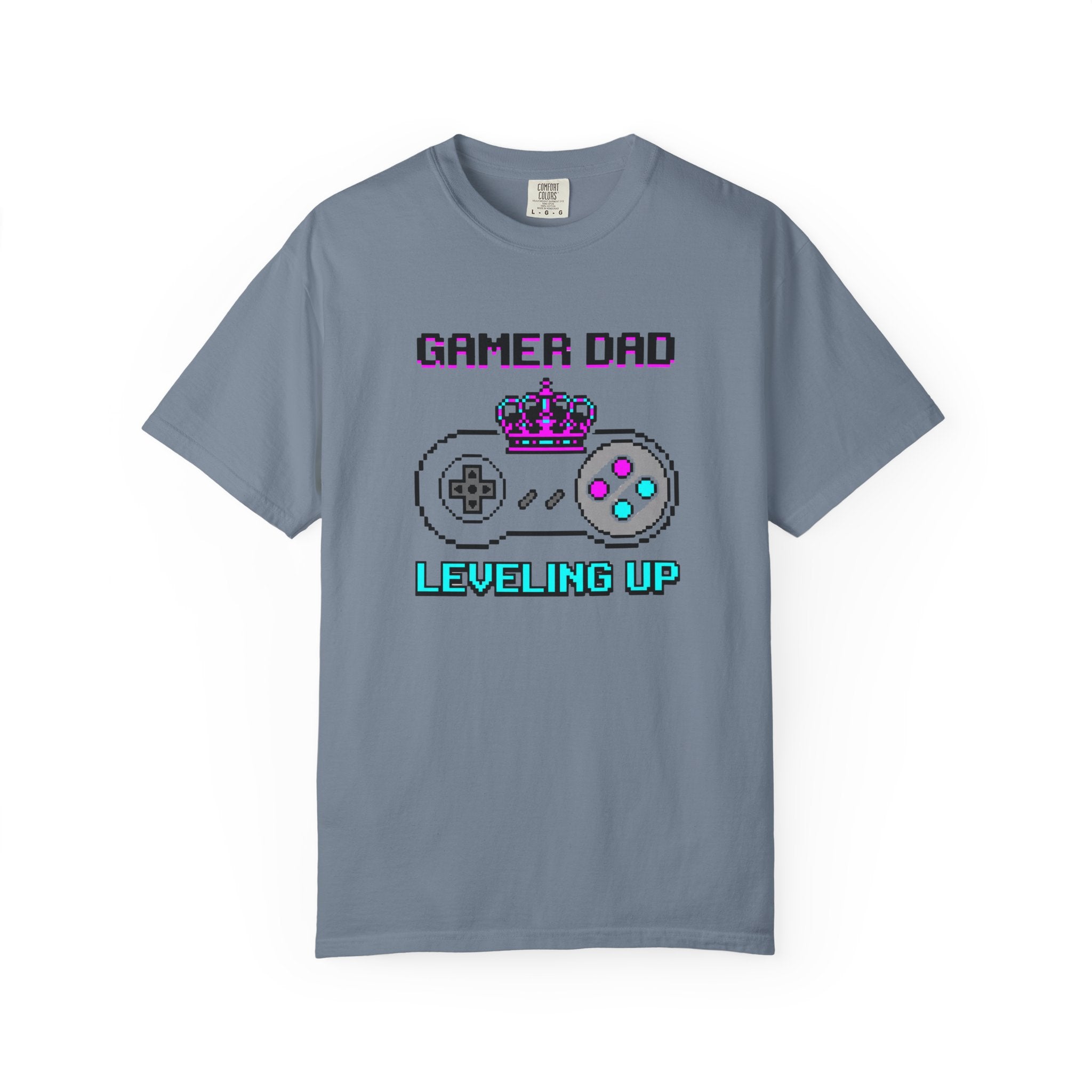 Gamer Dad Leveling Up T‑Shirt