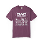 DAD Character Sheet T‑Shirt