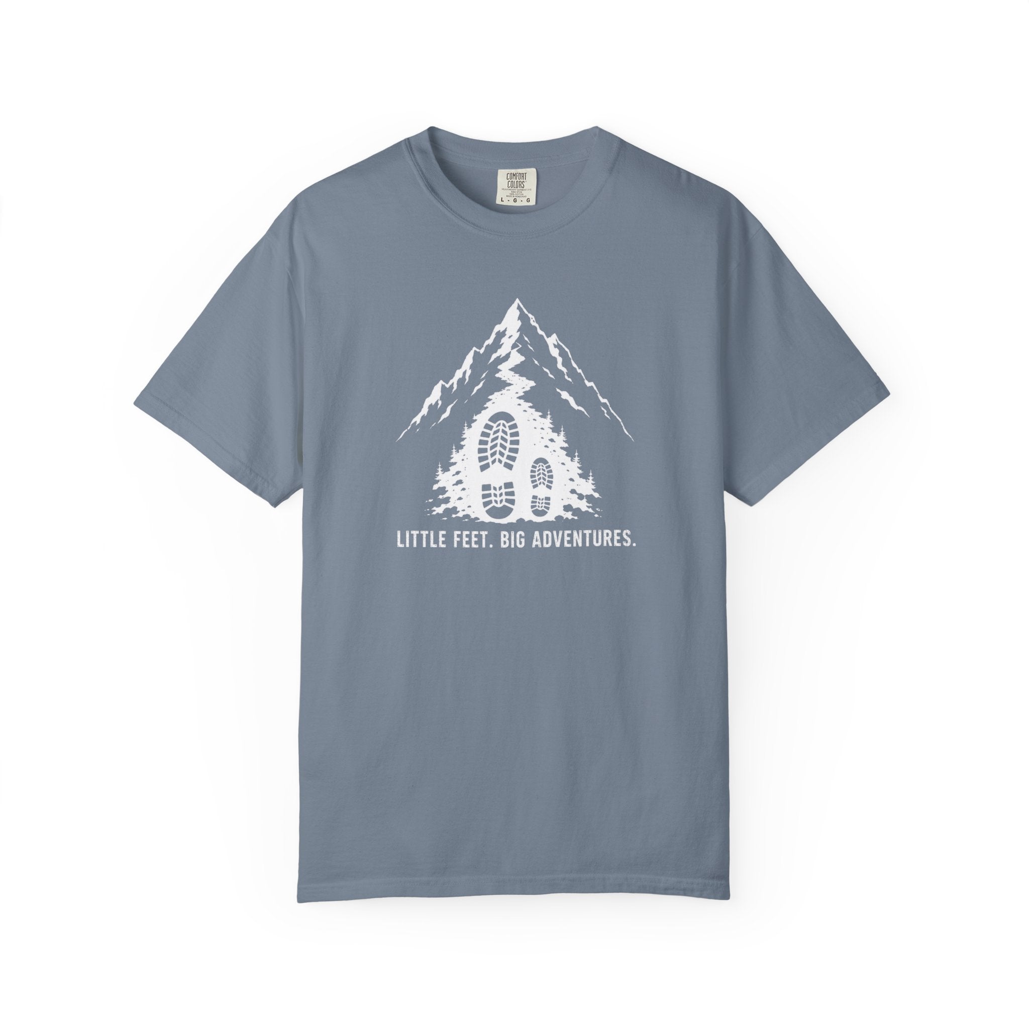 Little Feet Big Adventures T‑Shirt