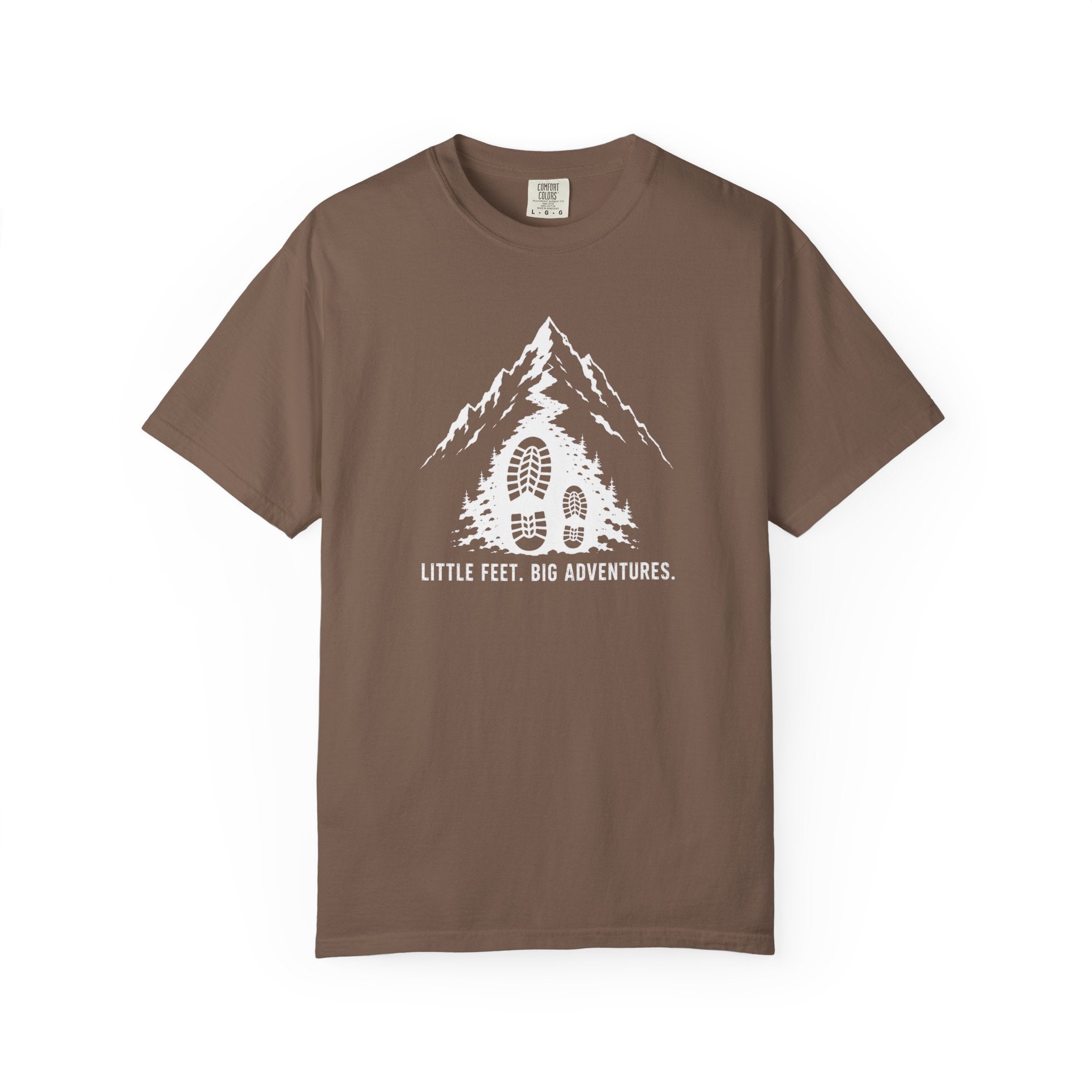 Little Feet Big Adventures T‑Shirt
