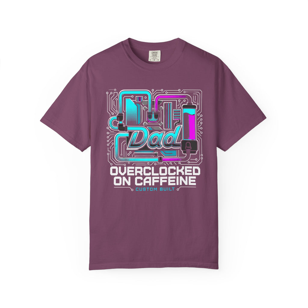Dad Overclocked On Caffeine T‑Shirt