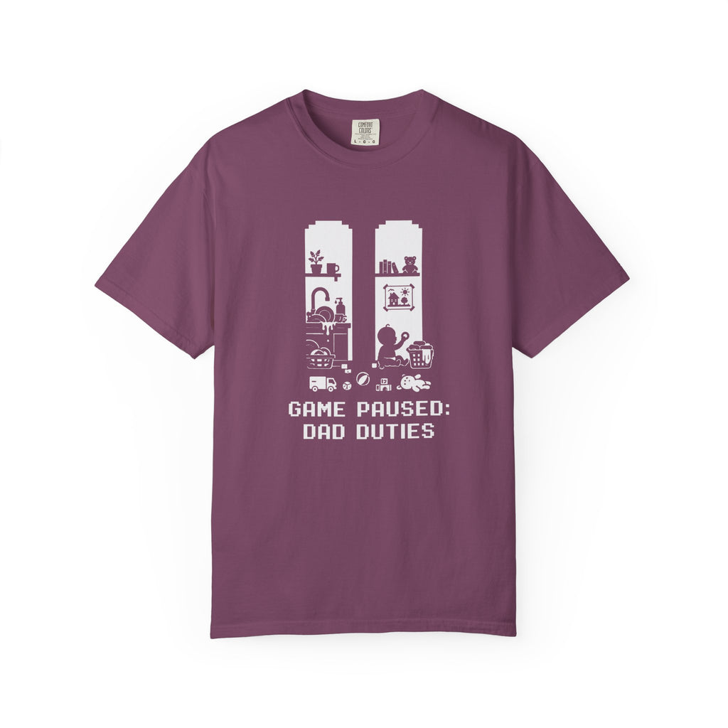 Game Paused Dad Duties T‑Shirt