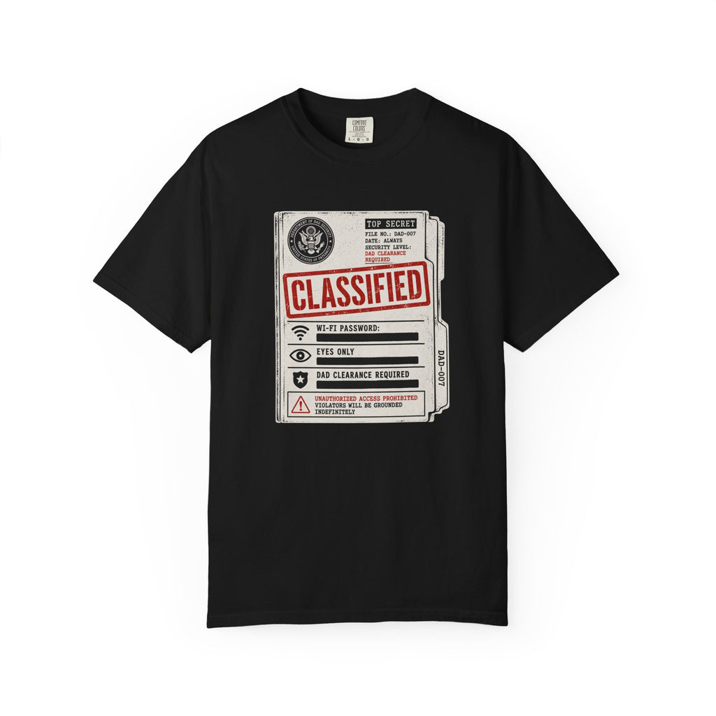 Dad Security Classified T‑Shirt