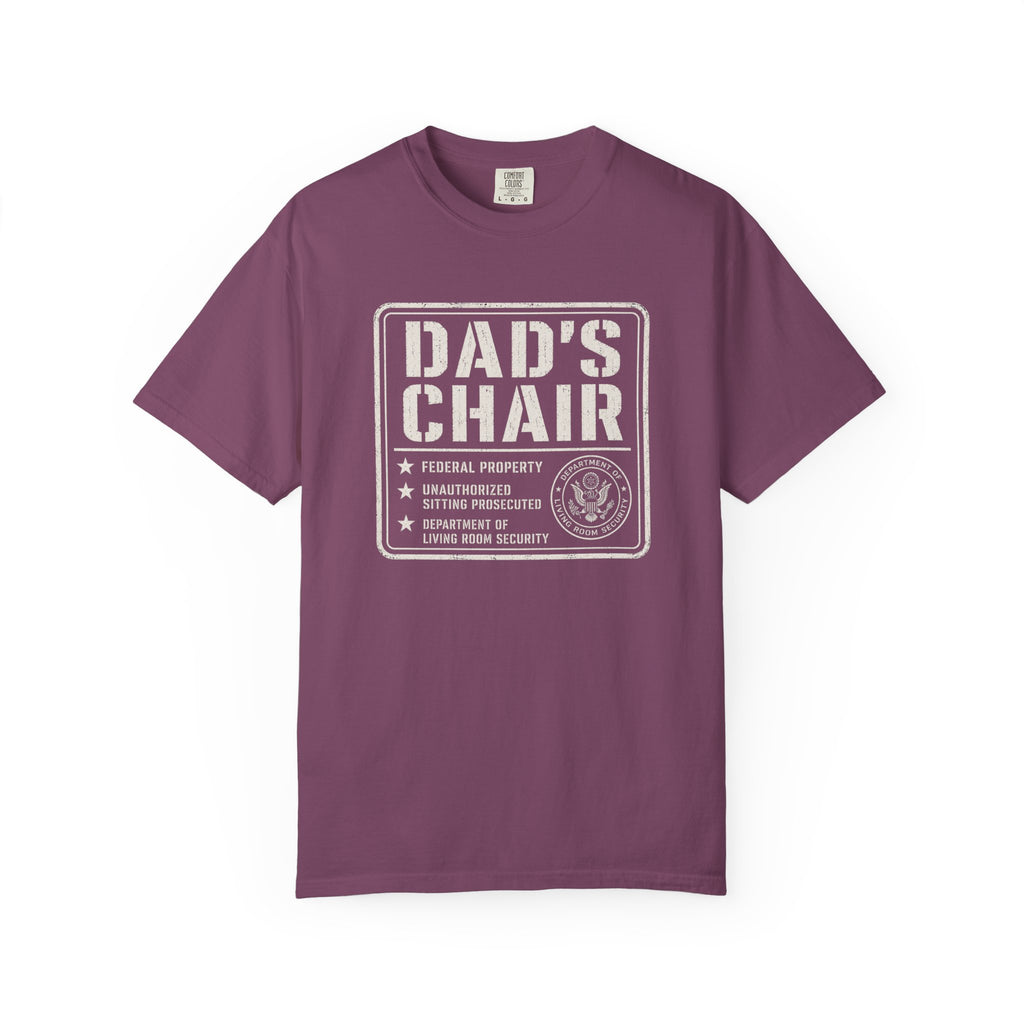 Dad's Chair Warning T‑Shirt