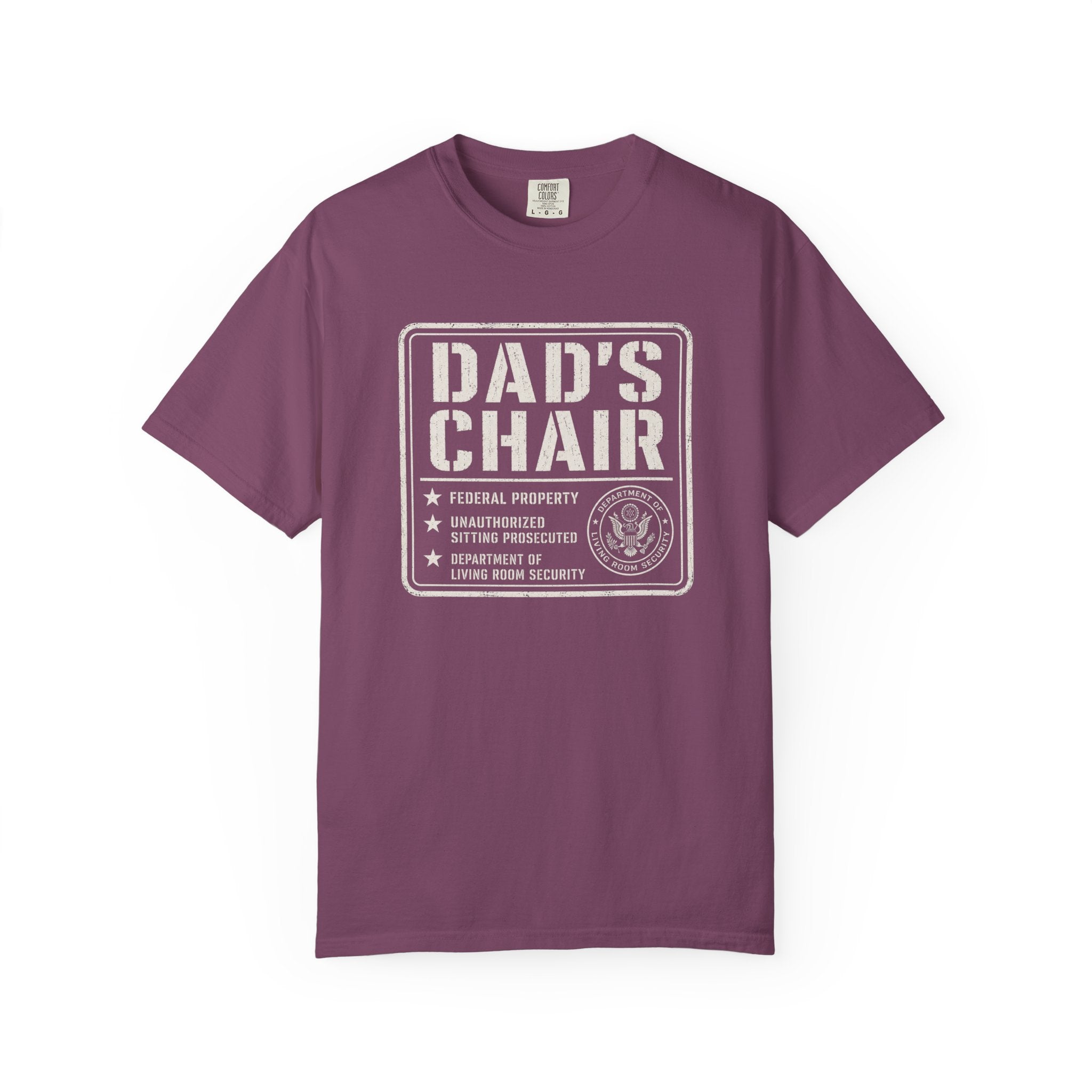 Dad's Chair Warning T‑Shirt