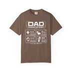 DAD Character Sheet T‑Shirt
