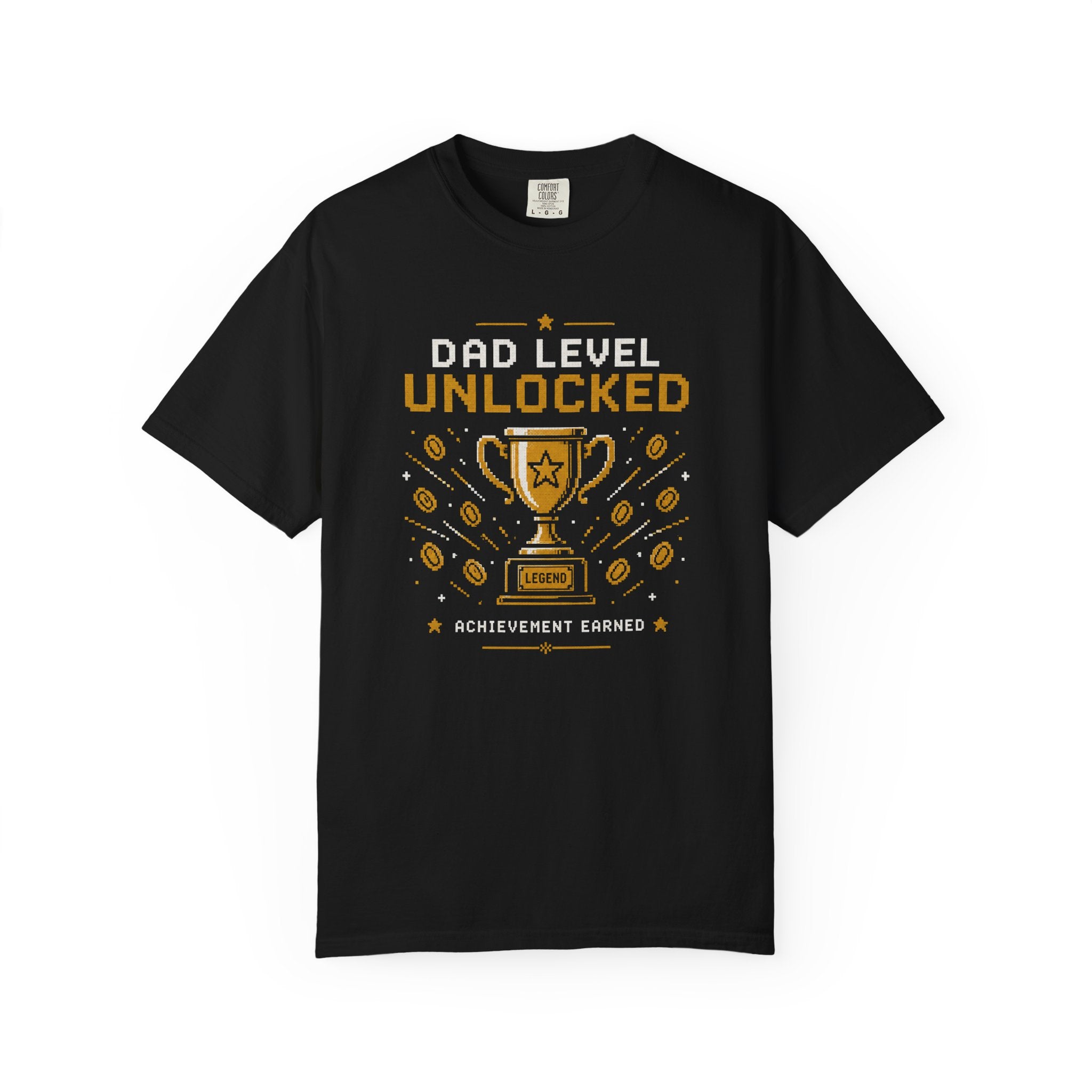 Dad Level Unlocked T‑Shirt