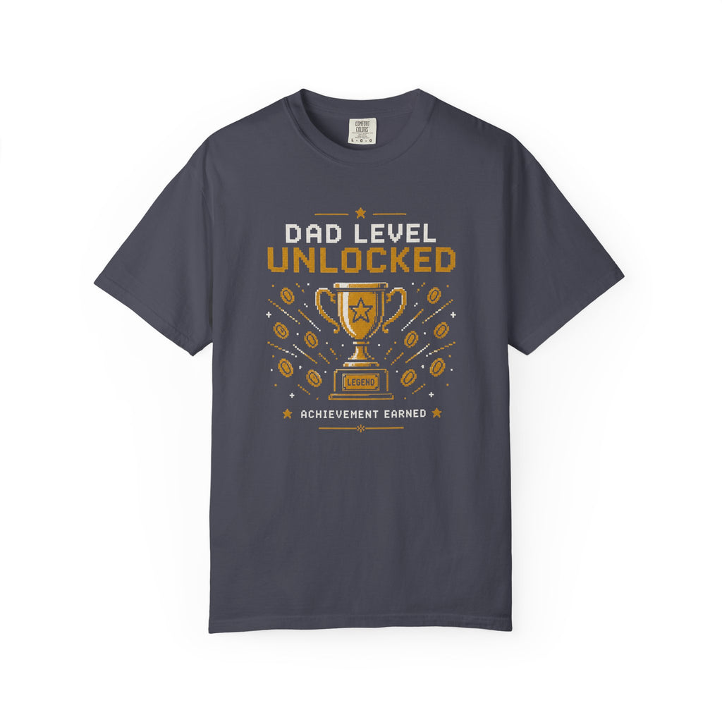 Dad Level Unlocked T‑Shirt
