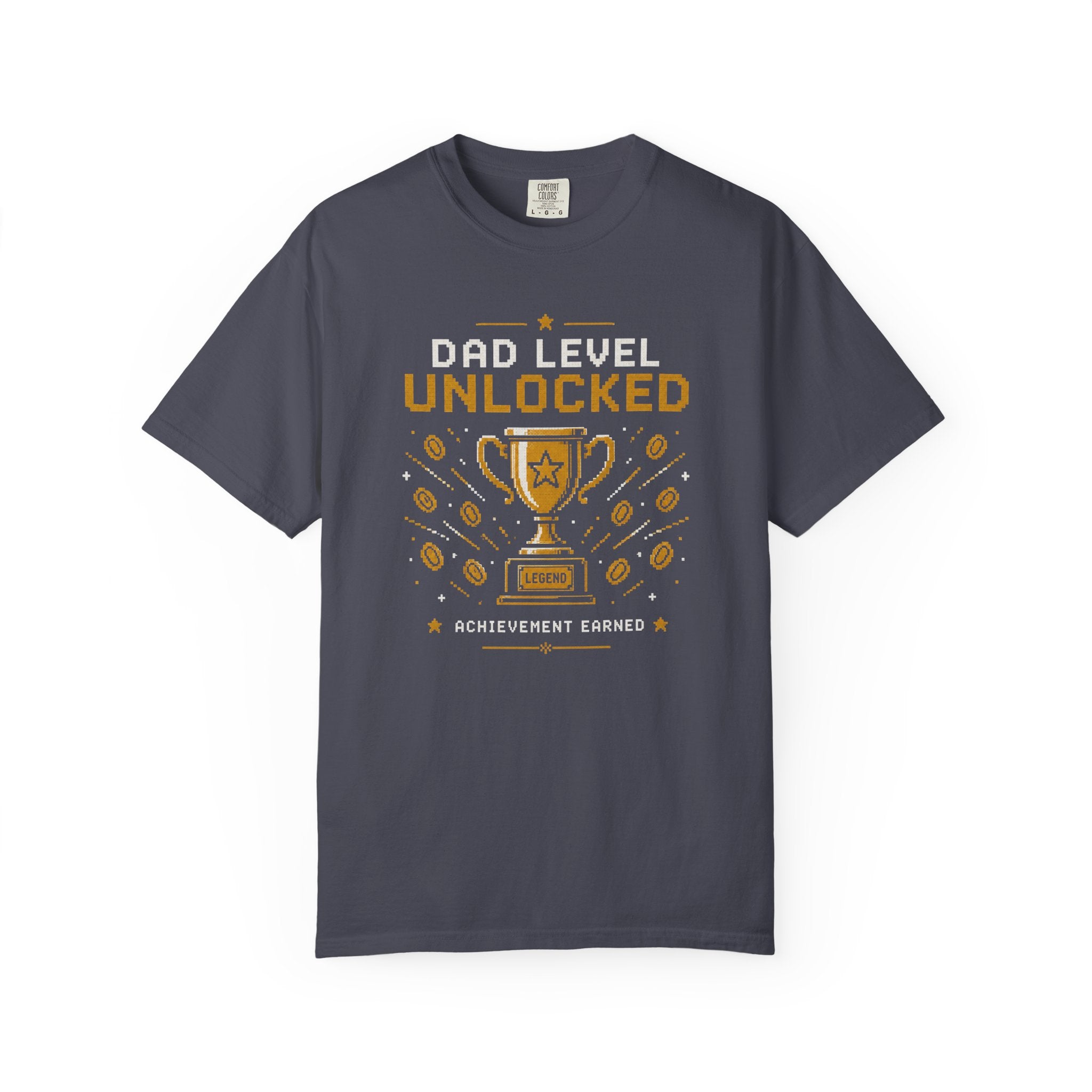 Dad Level Unlocked T‑Shirt