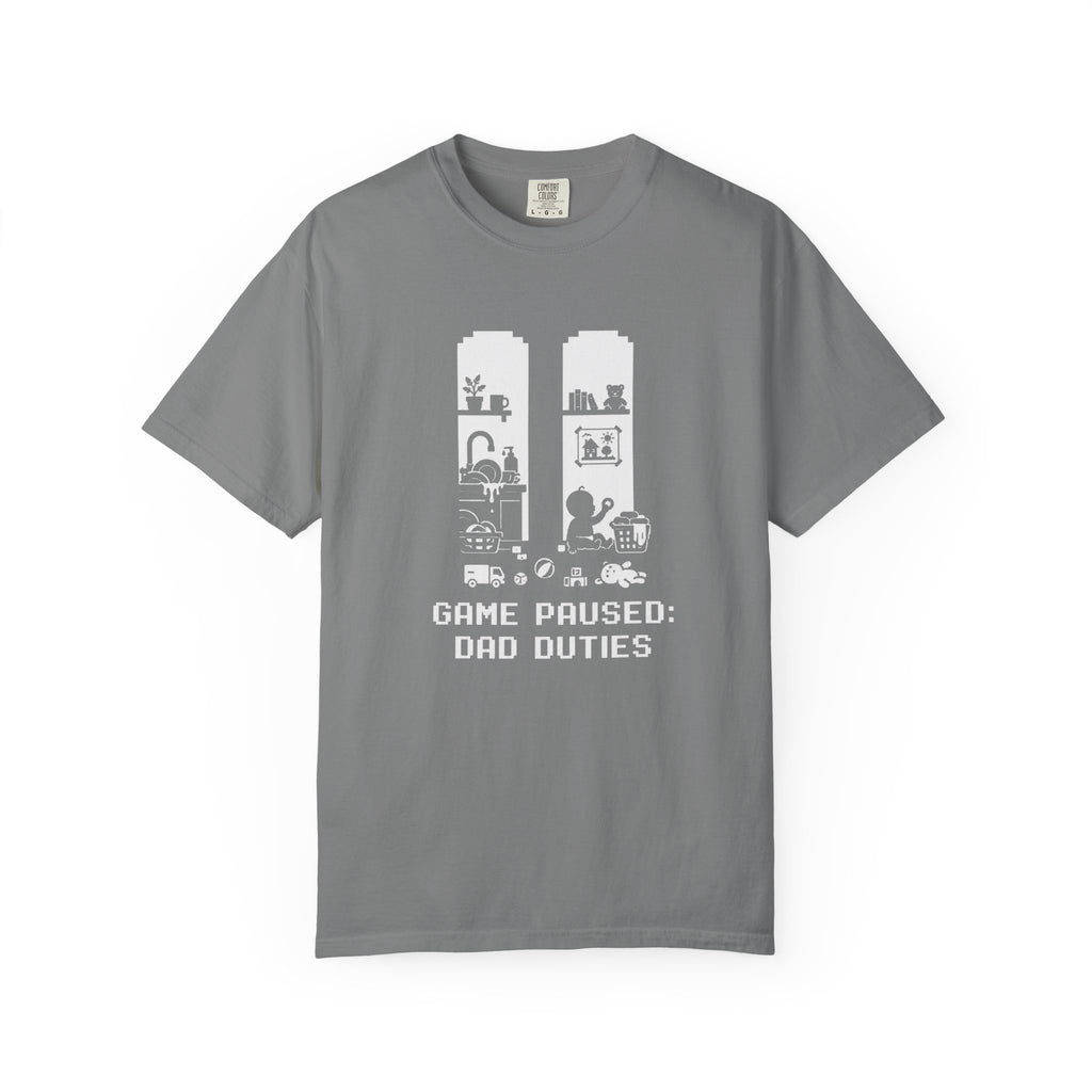 Game Paused Dad Duties T‑Shirt