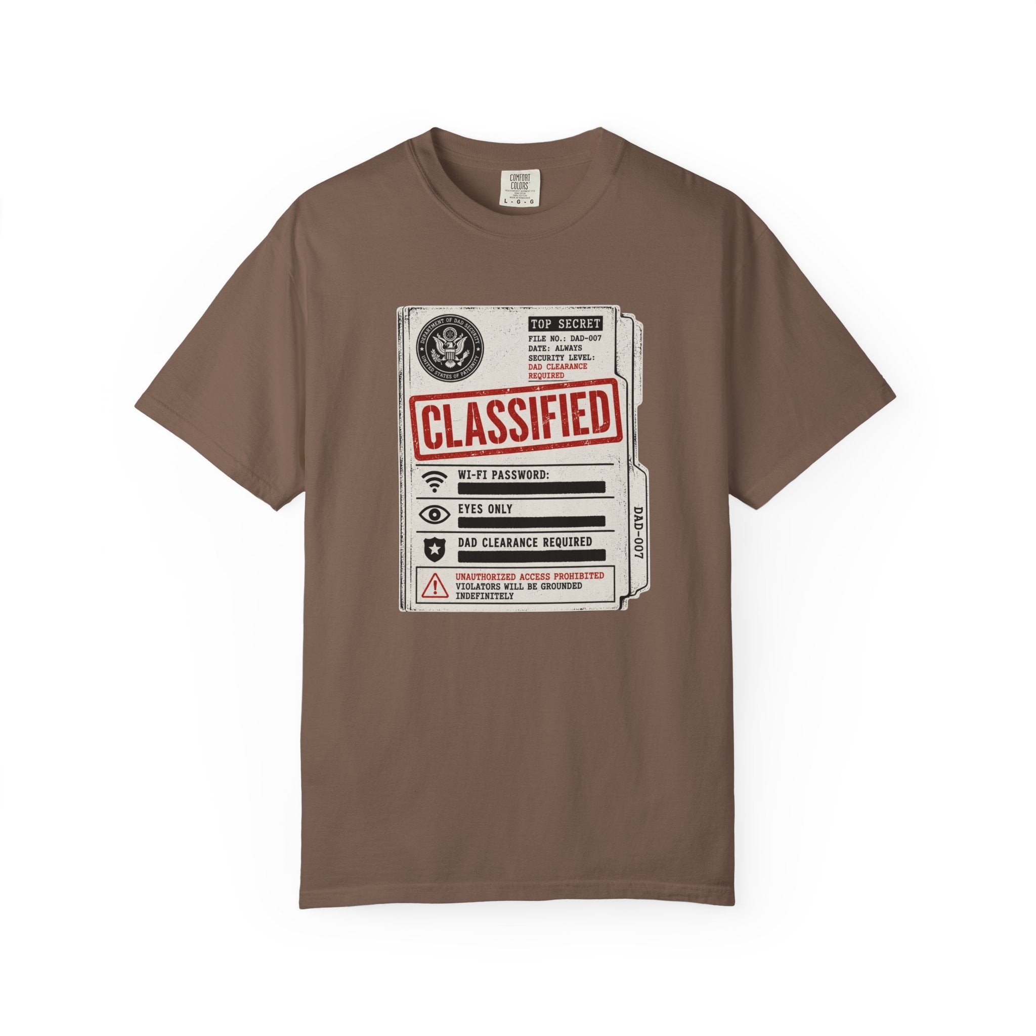 Dad Security Classified T‑Shirt