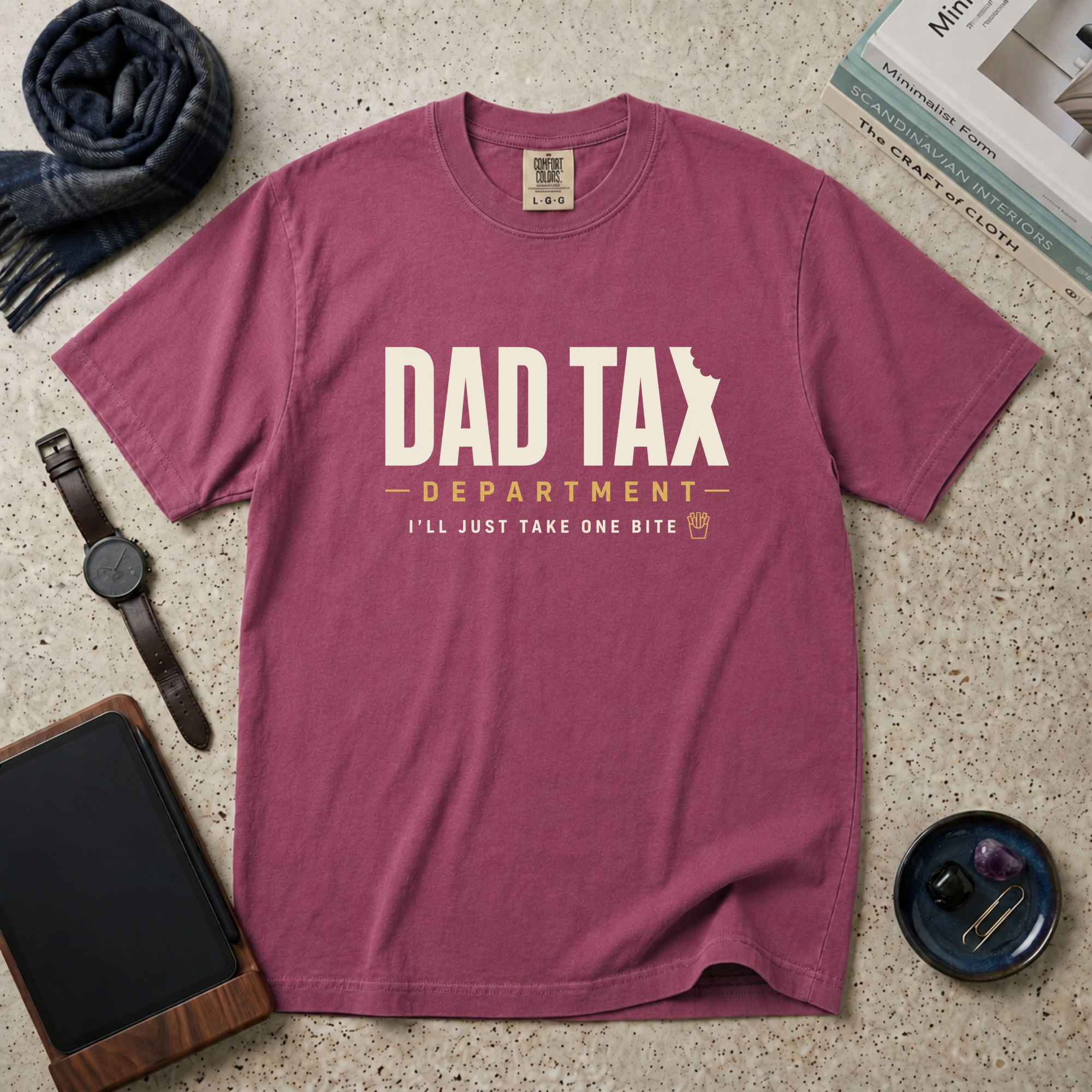 Dad Tax Department One Bite T‑Shirt