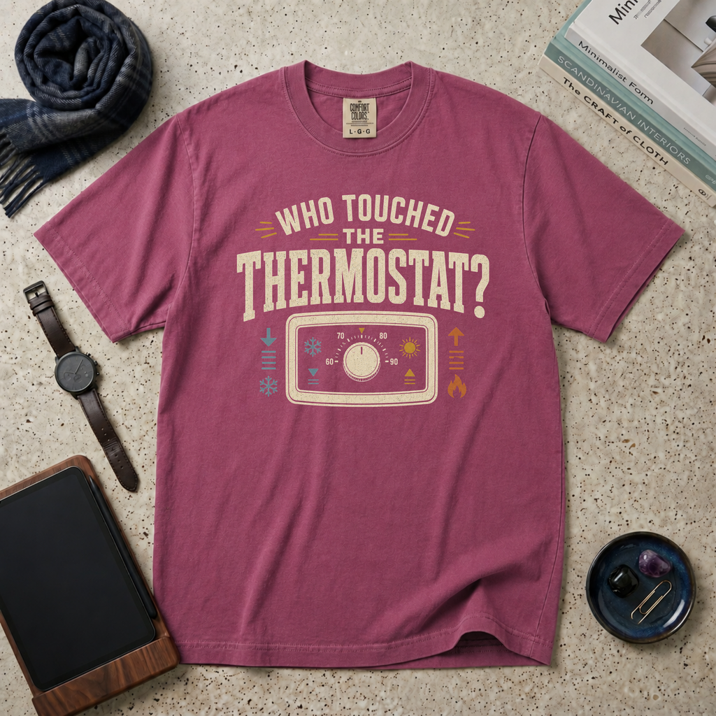 Who Touched The Thermostat T‑Shirt