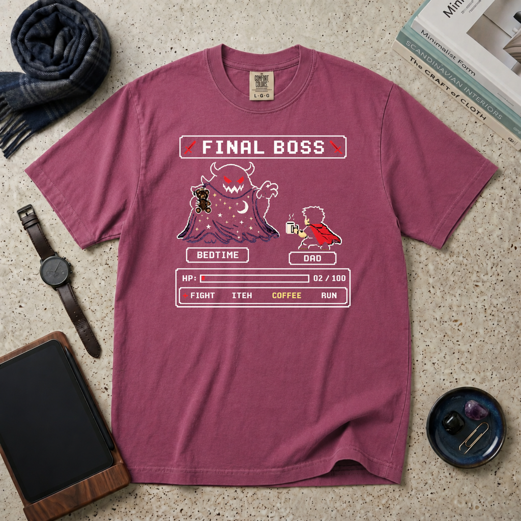 Final Boss Bedtime T‑Shirt