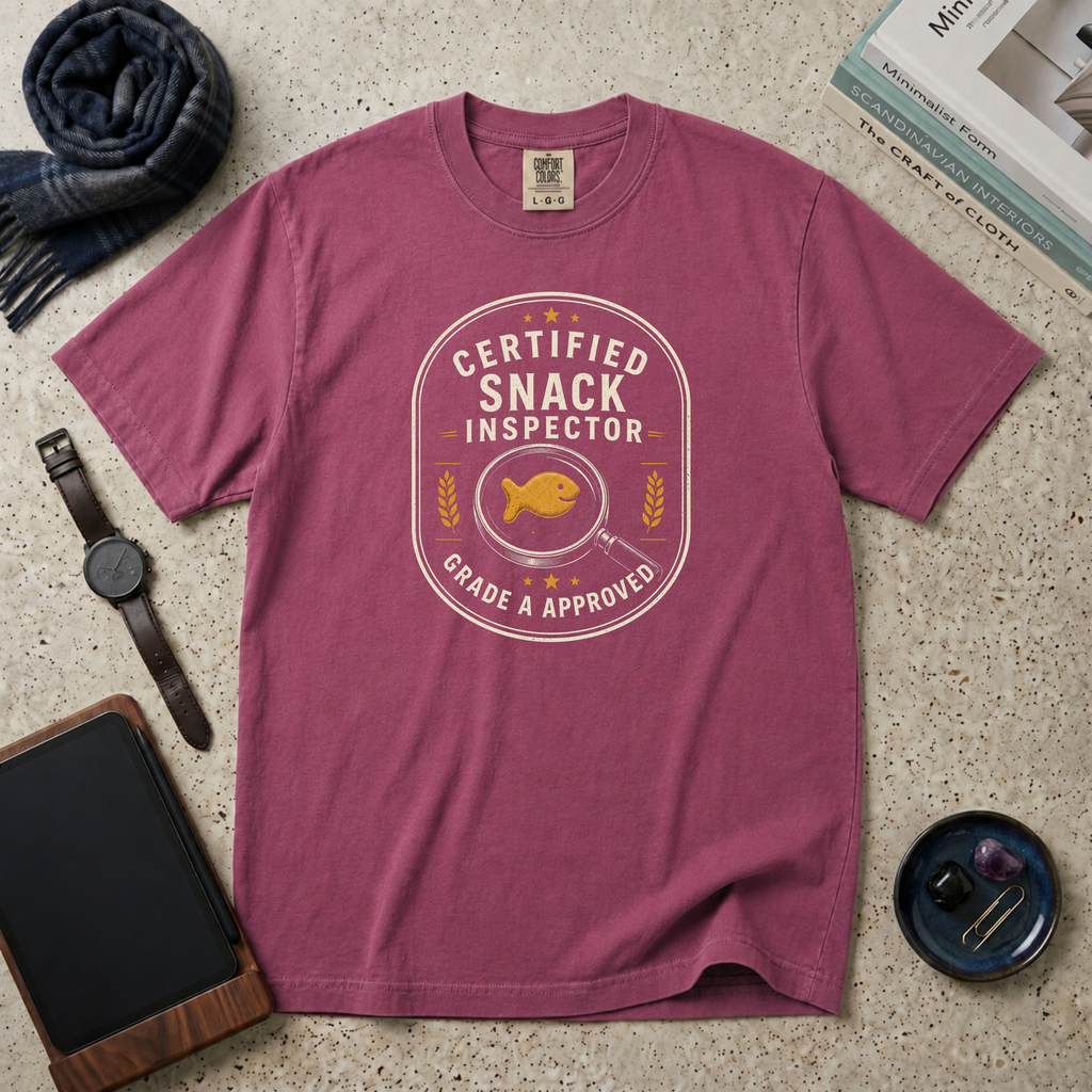 Certified Snack Inspector T‑Shirt
