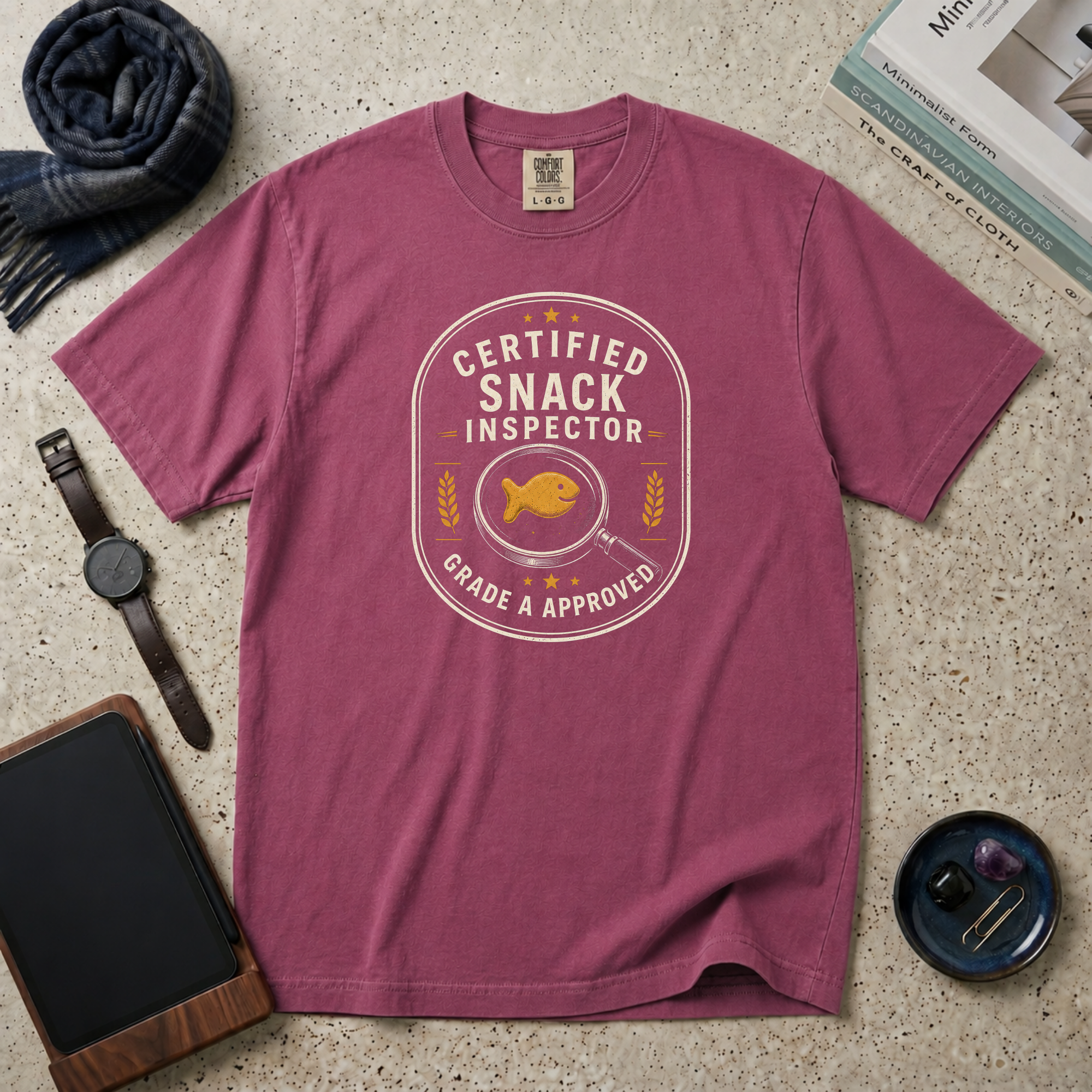 Certified Snack Inspector T‑Shirt