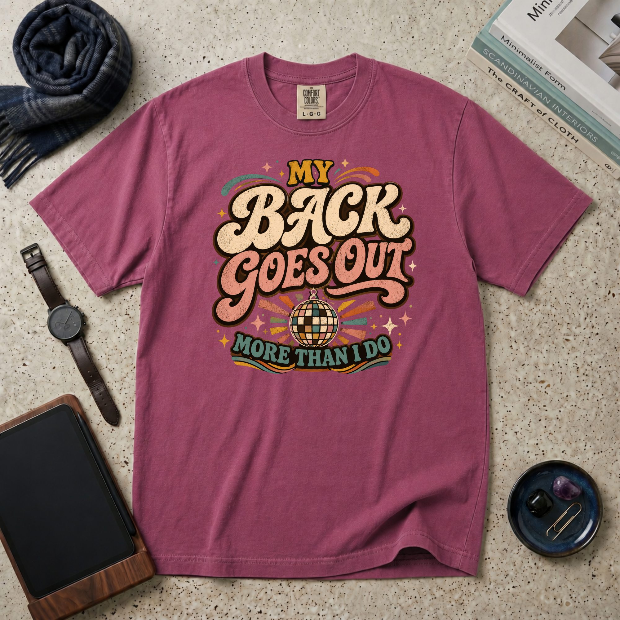 My Back Goes Out More Than I Do T‑Shirt