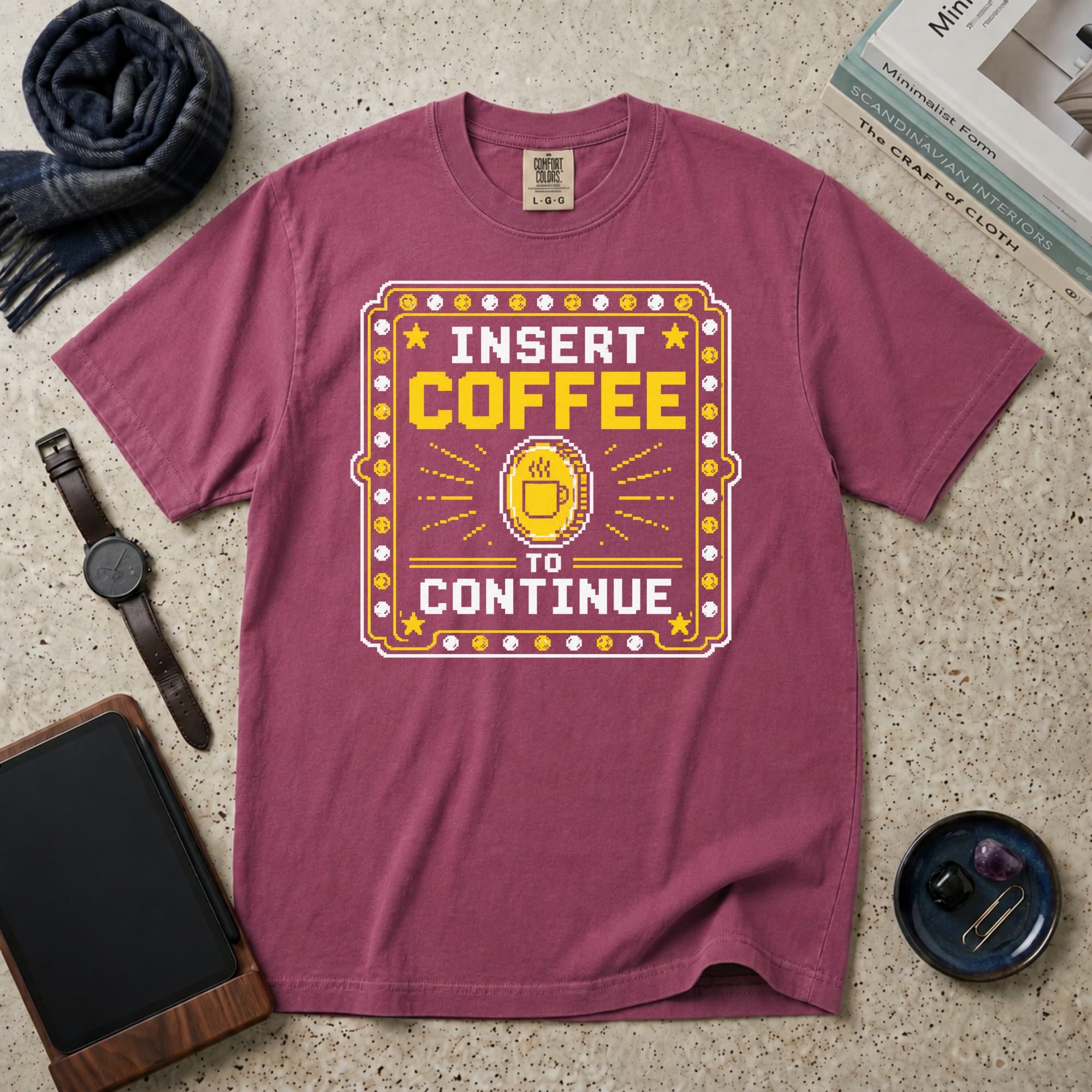 Insert Coffee To Continue T‑Shirt