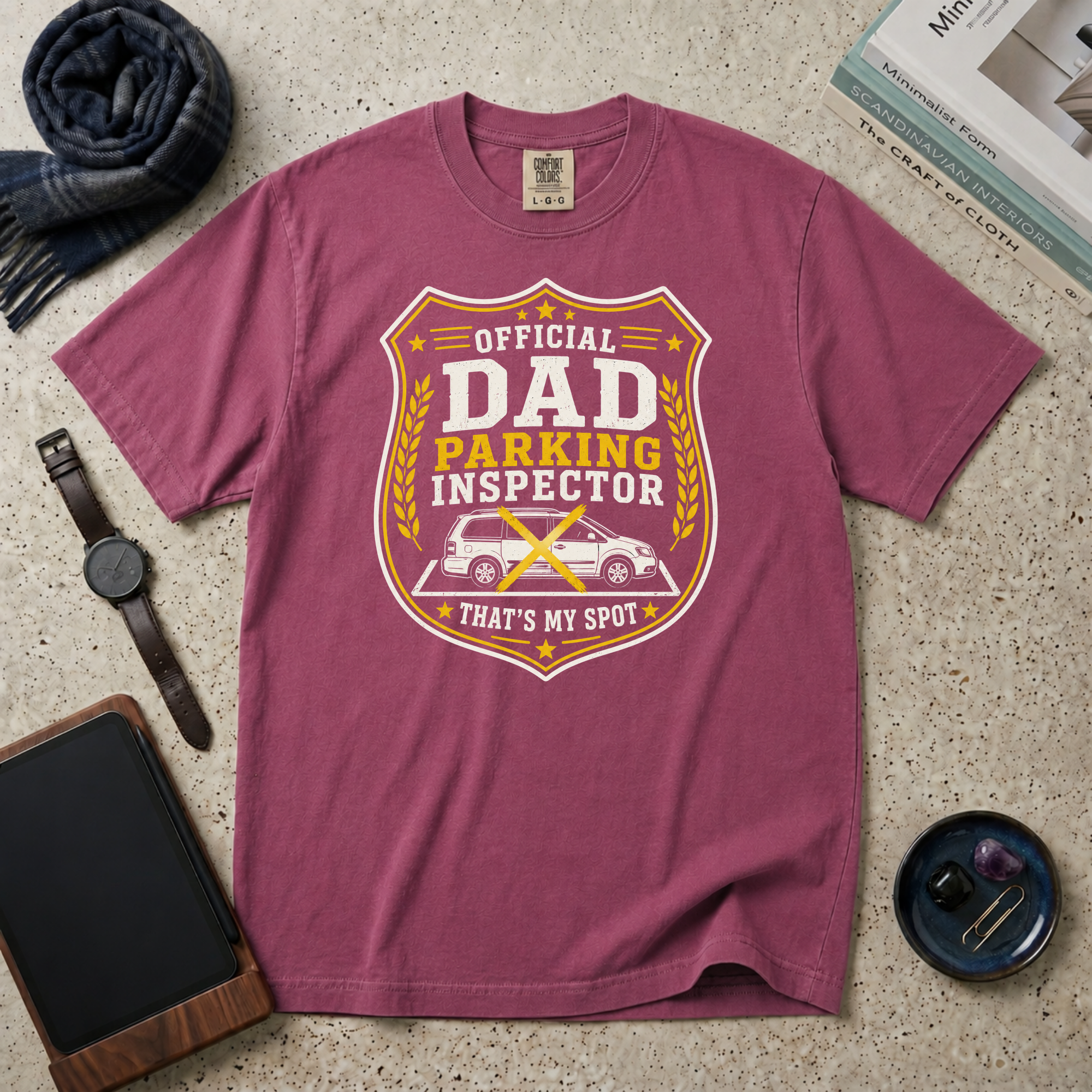 Dad Parking Inspector T‑Shirt