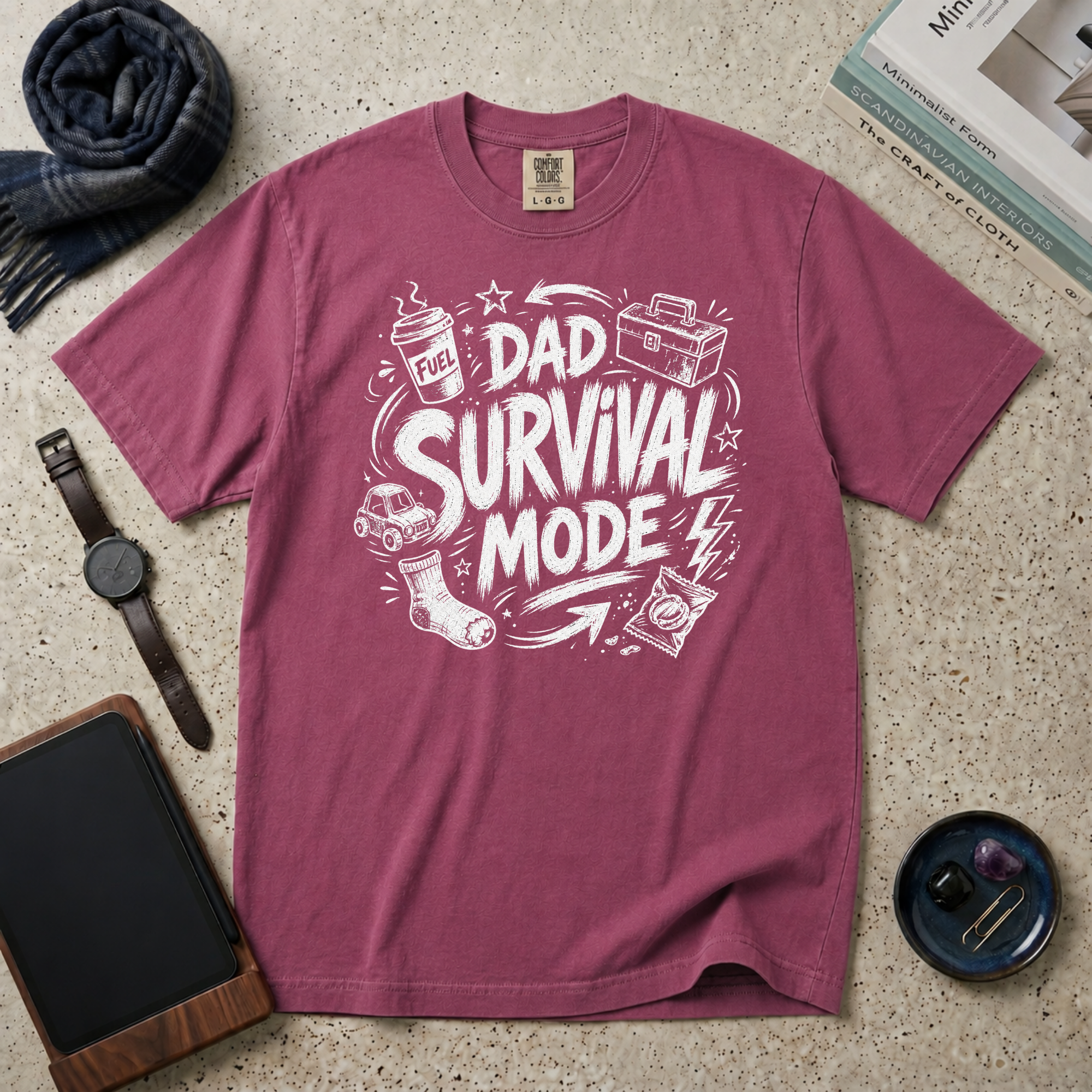 Dad Survival Mode T‑Shirt