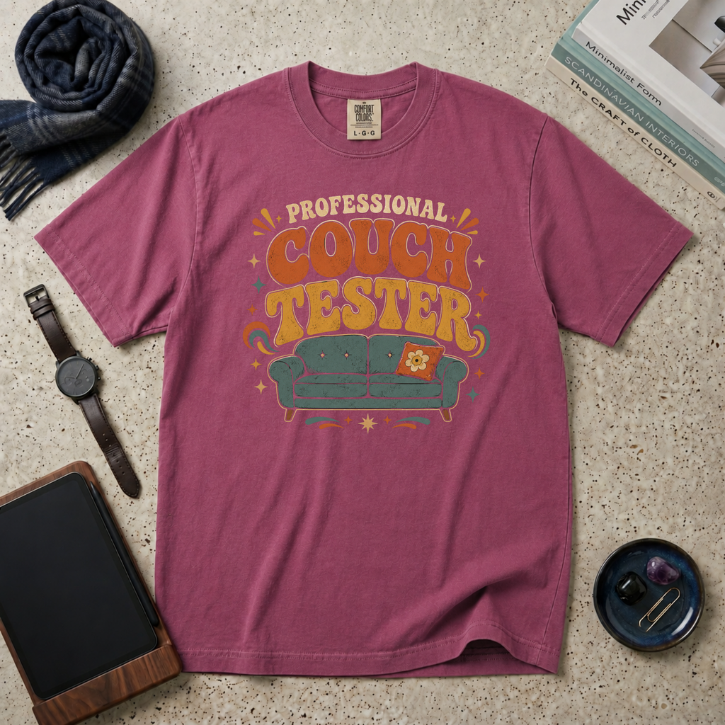 Professional Couch Tester T‑Shirt