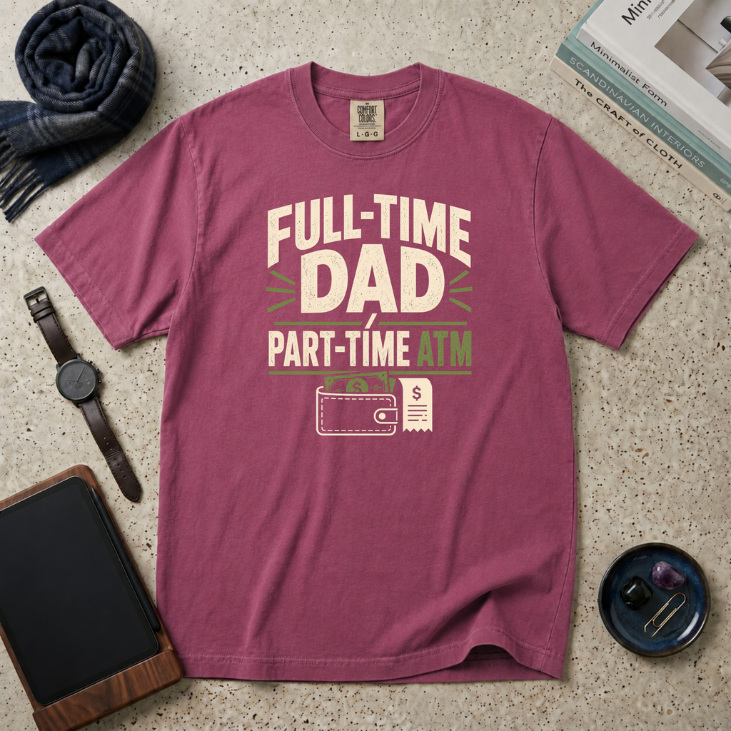 Full-Time Dad Part-Time ATM T‑Shirt