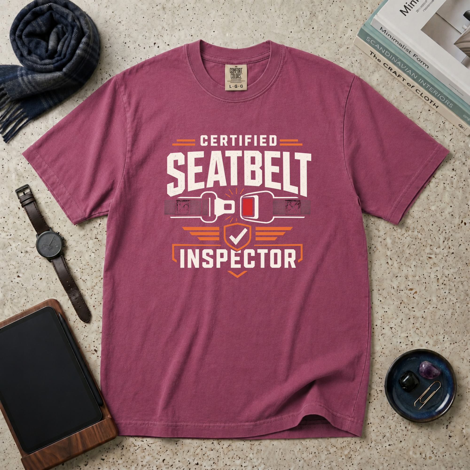 Certified Seatbelt Inspector T‑Shirt