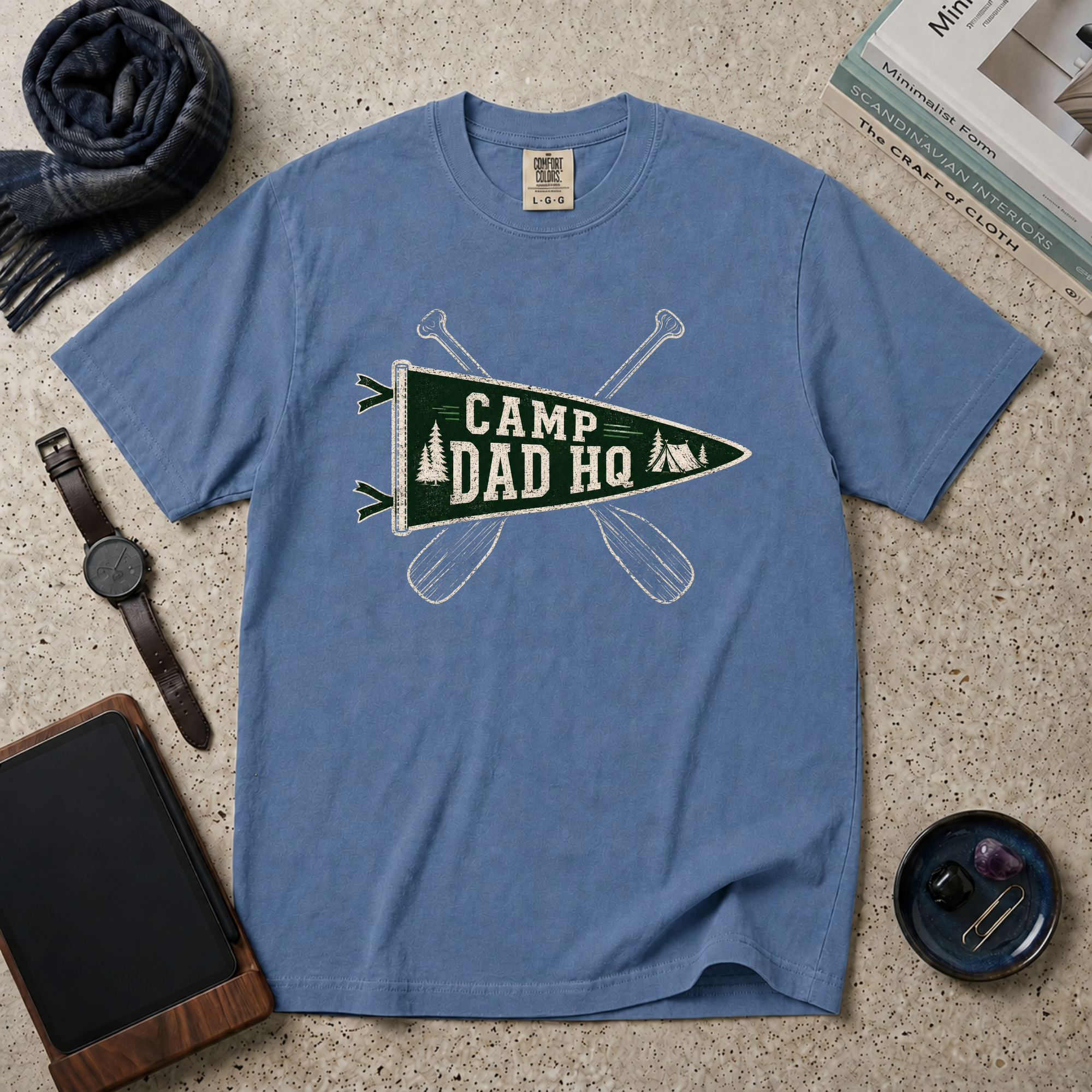 Camp Dad HQ T‑Shirt