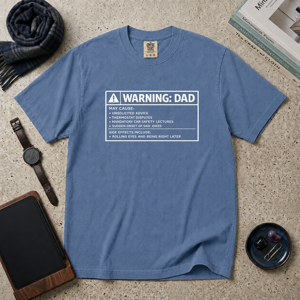 Warning Dad T‑Shirt