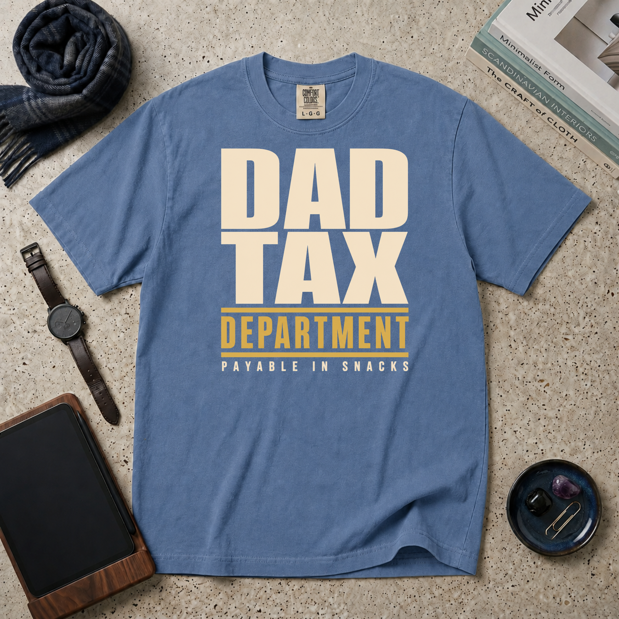 Dad Tax Department Payable In Snacks T‑Shirt